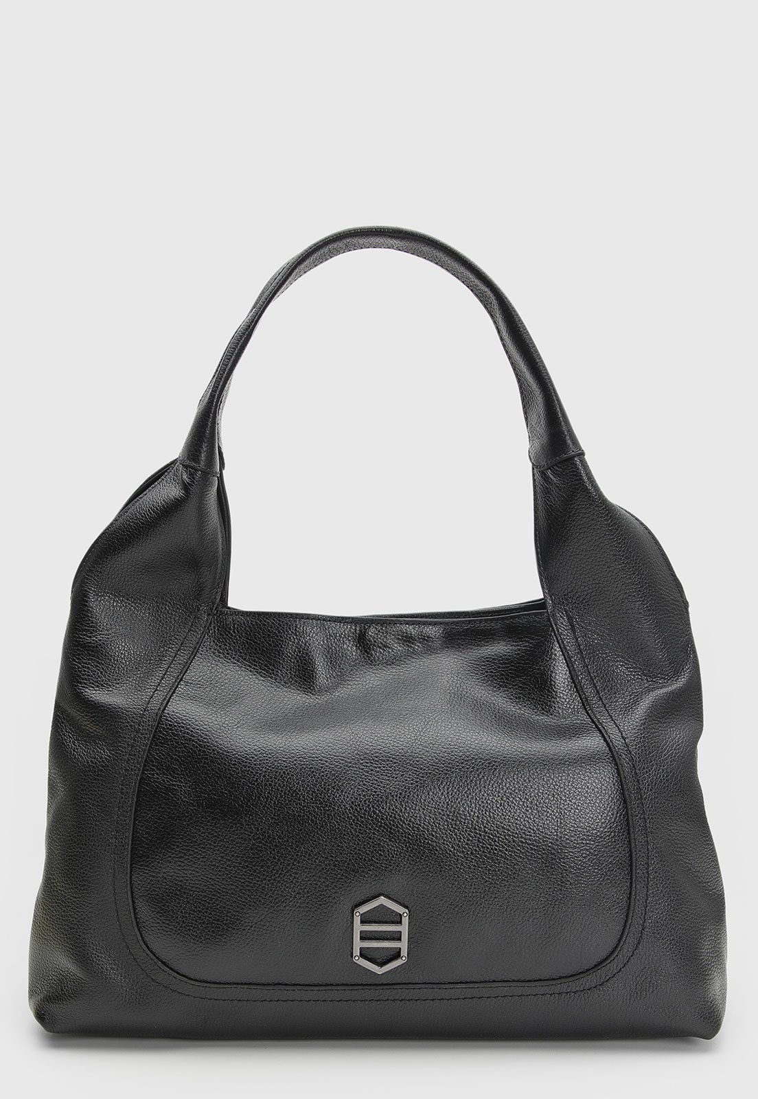 Bolsa Feminina Arezzo Grande Texturizada Preta