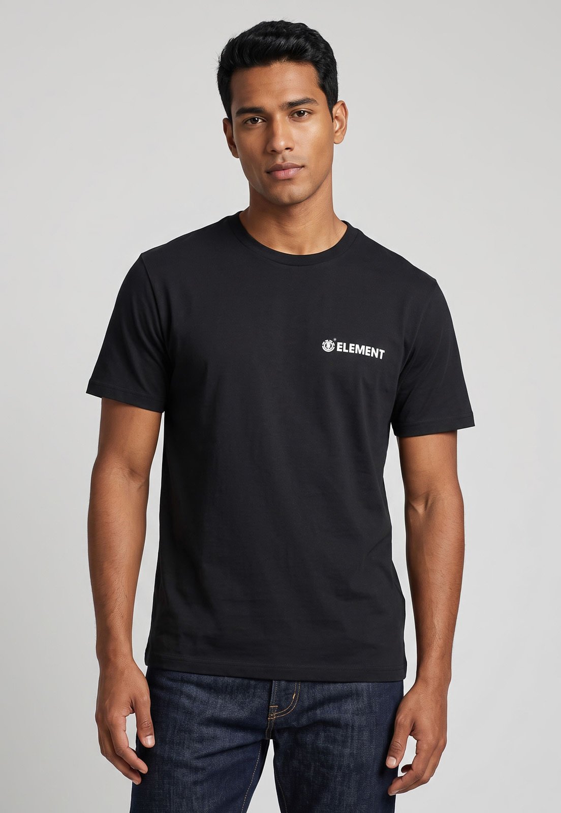 Camiseta Masculina Element Blazin Chest Preta