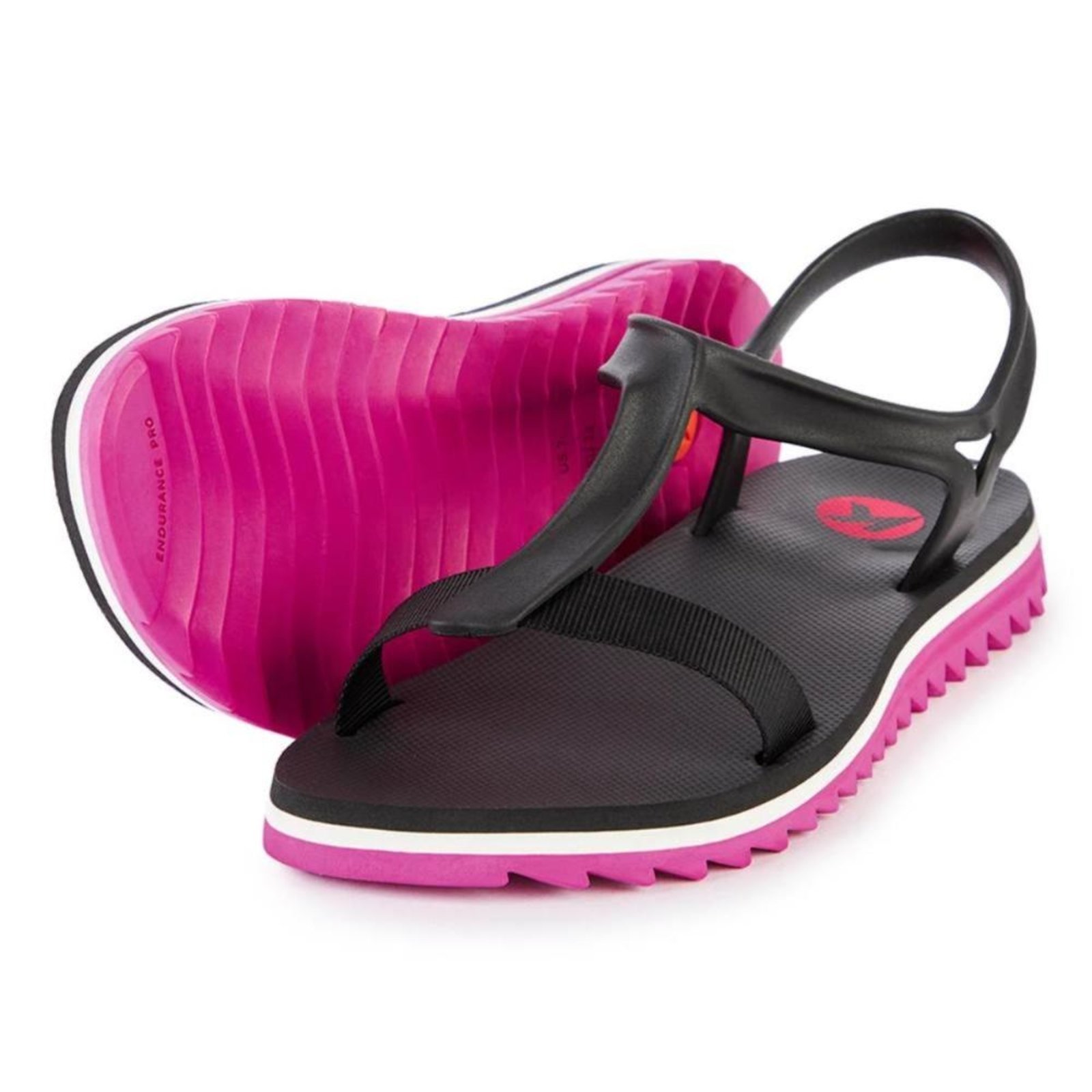 Chinelo Kenner Junno Feminino - Preto e Rosa