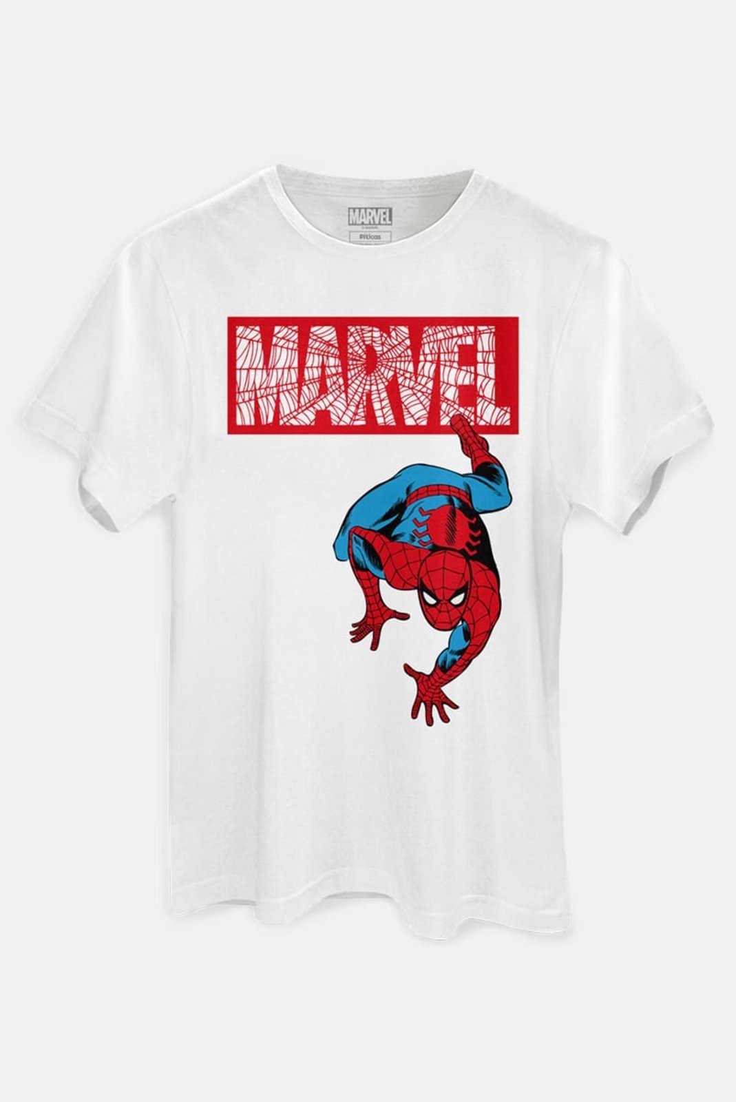 Camiseta Marvel Logo Homem Aranha Camiseta Marvel Logo Homem Aranha