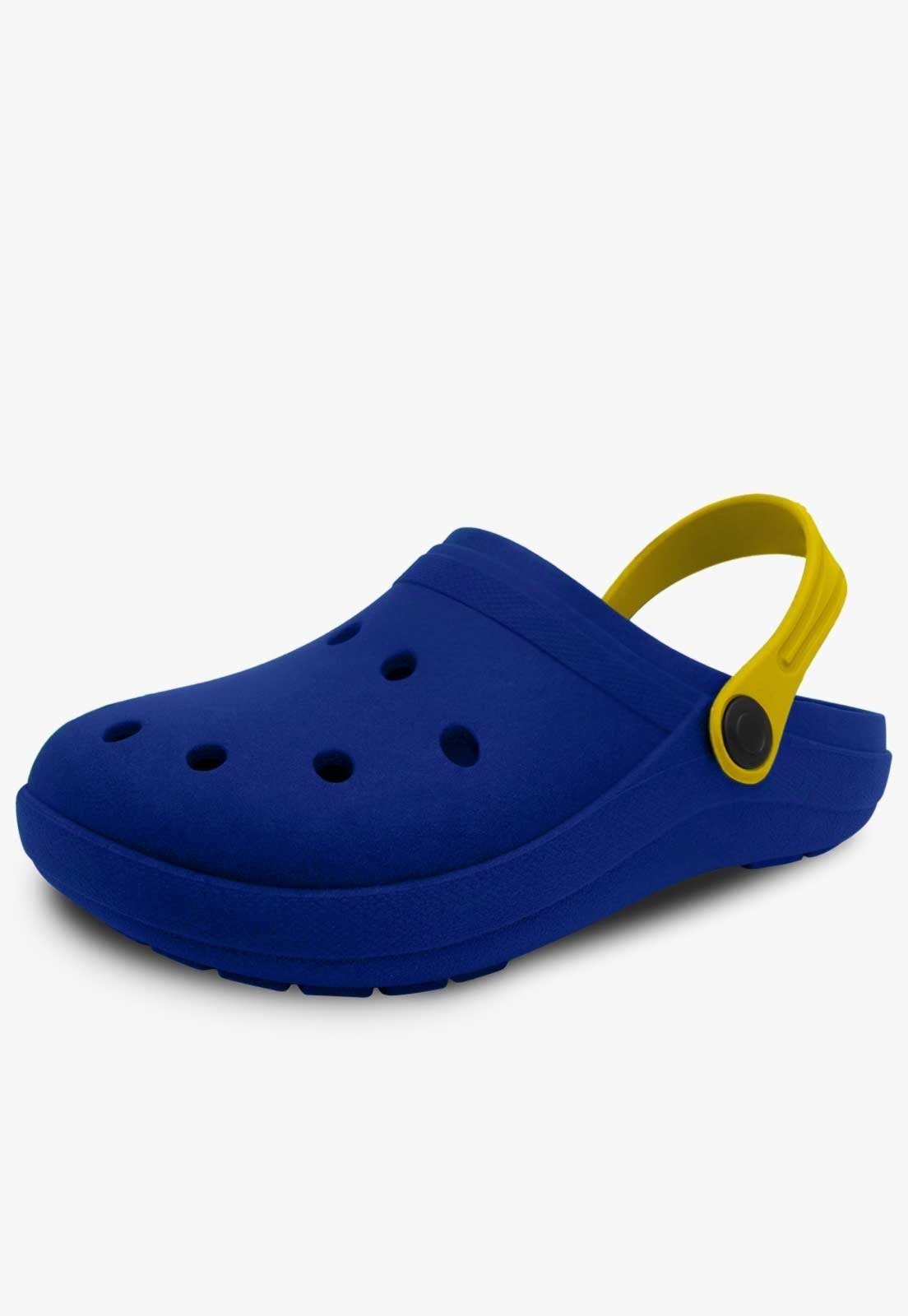 Vista 2 Infantil - Babuche Pópidi Menino Royal azul royal Pópidí azul royal