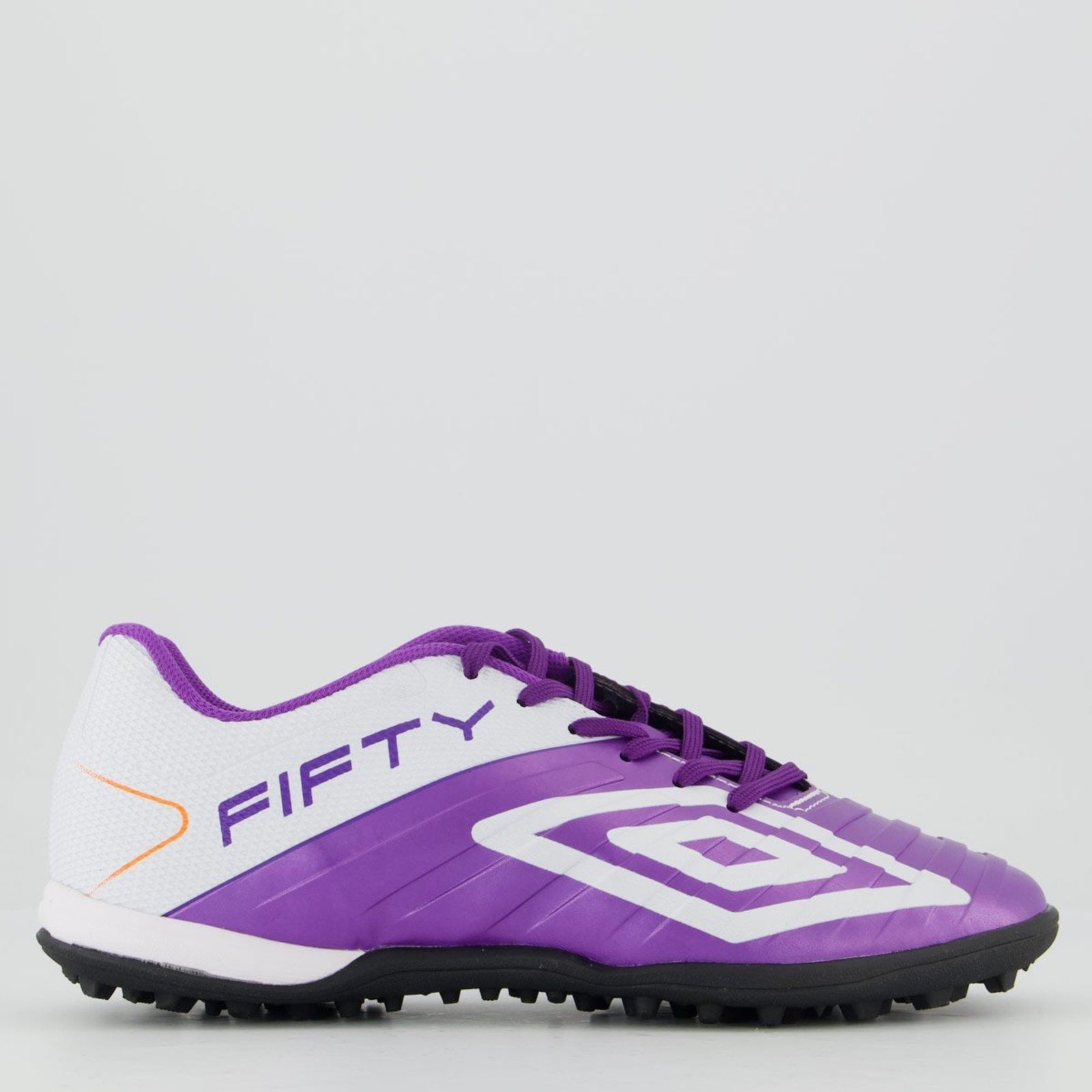 Chuteira Umbro Fifty VII Society Roxa e Branca