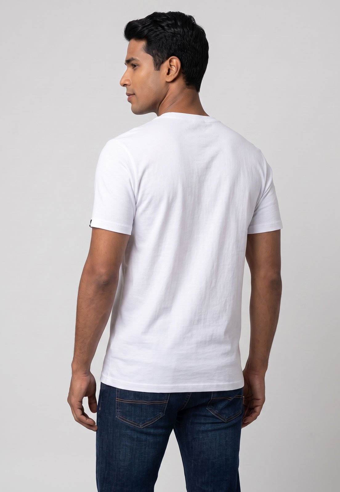 Camiseta Masculina Quiksilver Heritage Branco