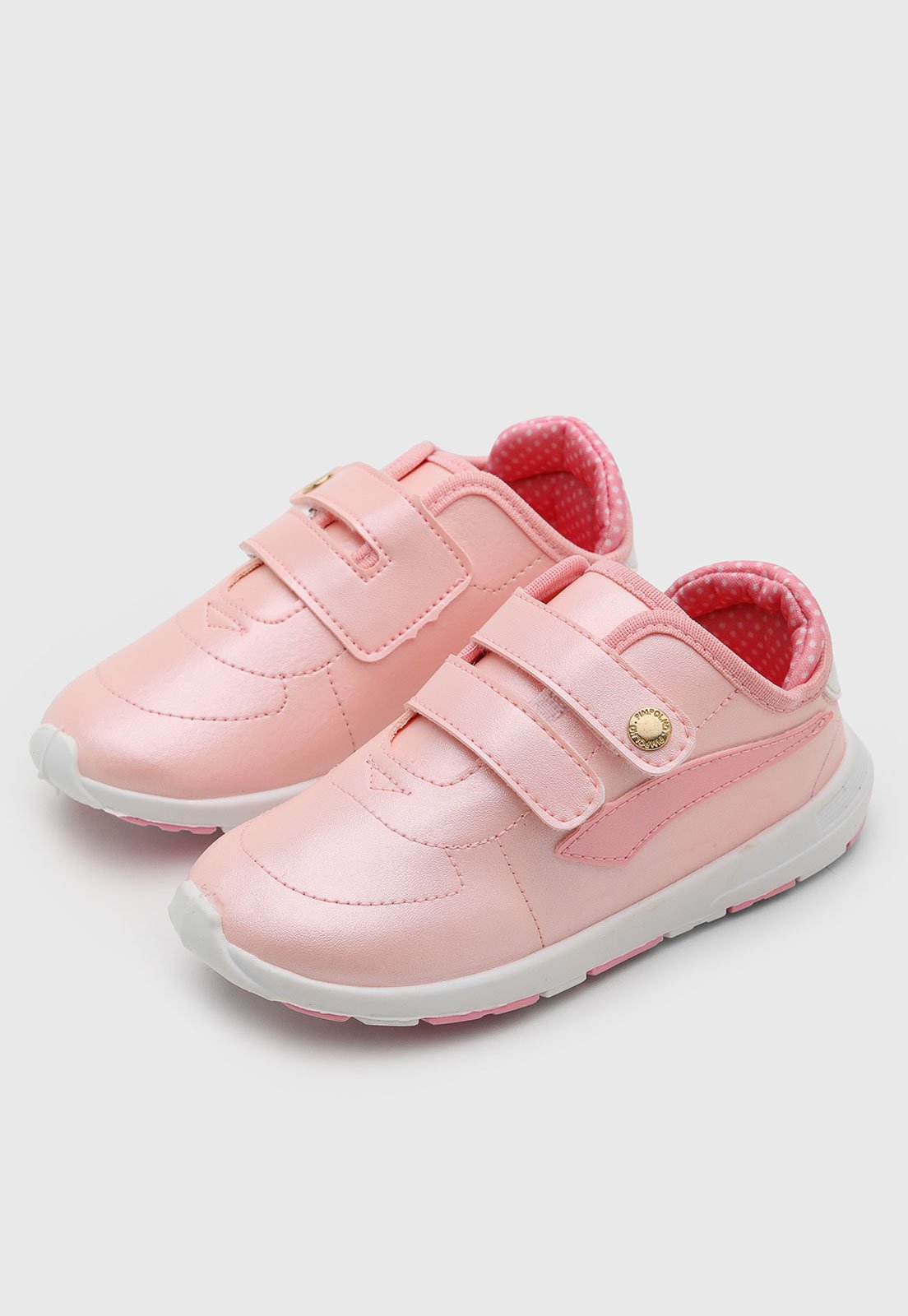Infantil - Tênis Pimpolho Cano Baixo Rosa