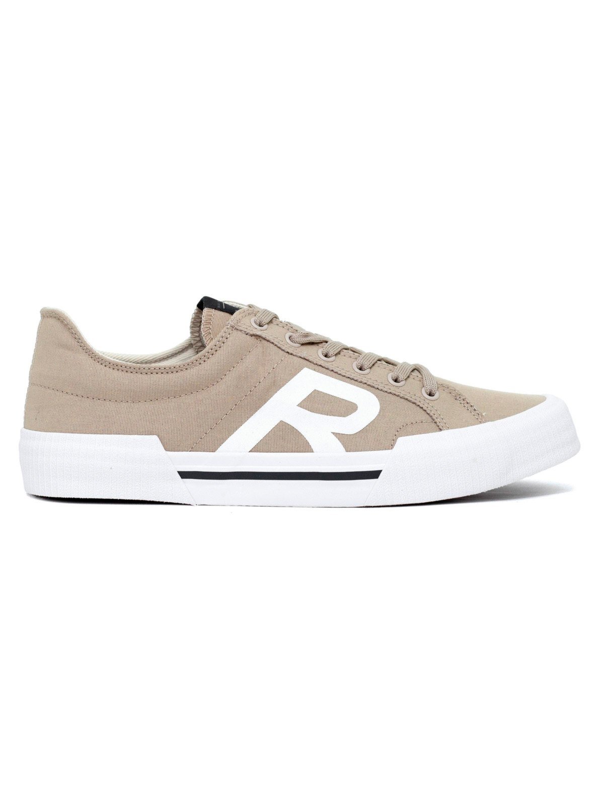 Tênis Masculino Reserva Go Casual Urca Flexível Conforto Costurado Bege