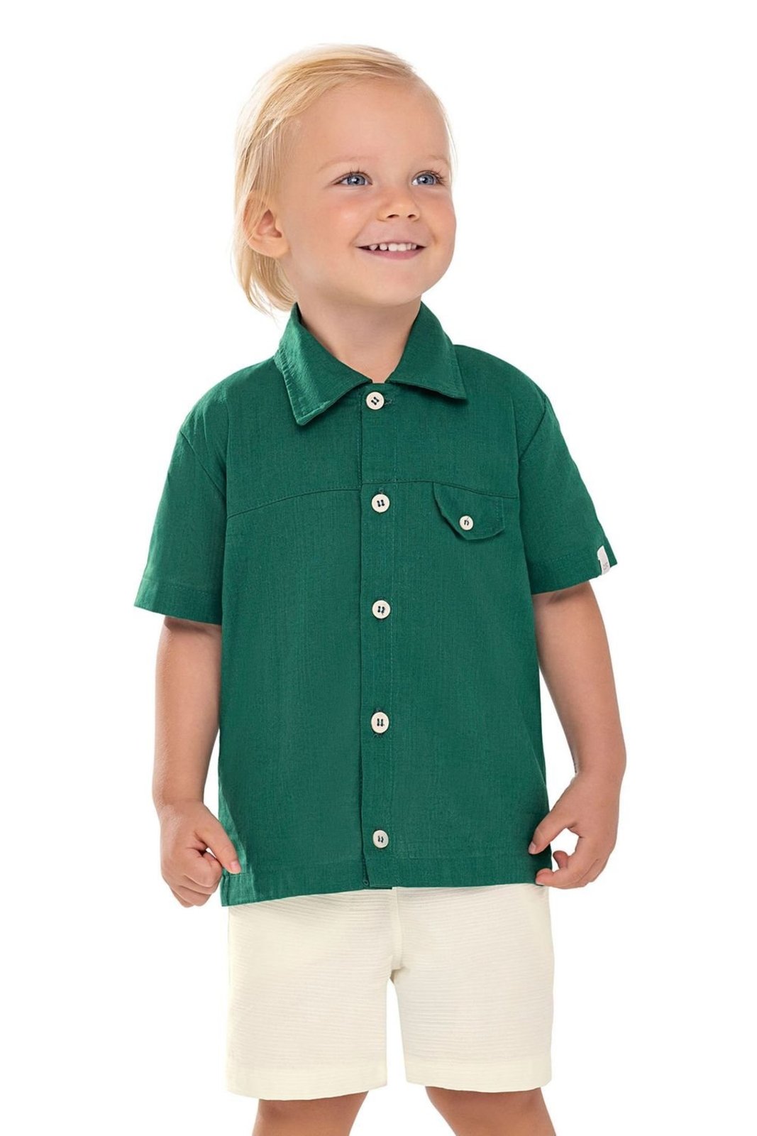 Infantil - Conjunto Menino Lapela Colorittá Verde