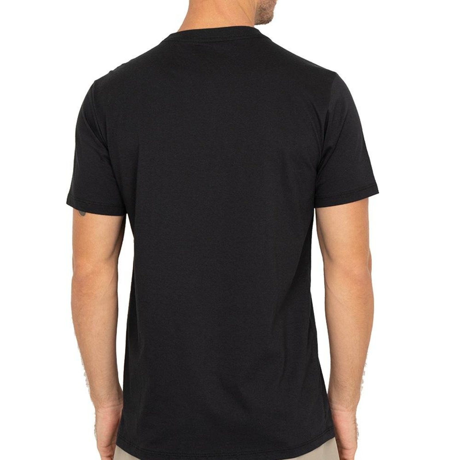 Camiseta Quiksilver New Lines PS WT26 Masculina Preto