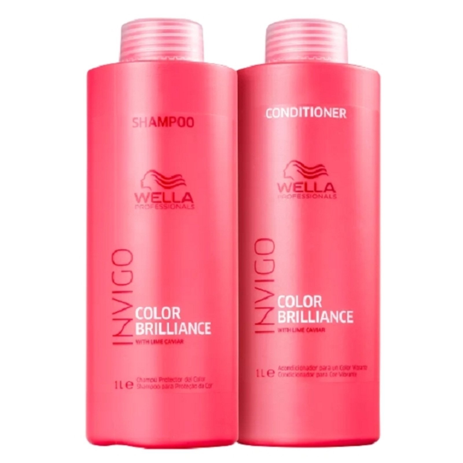 Vista 2 Wella Professionals Invigo Color Brilliance Duo Salon (2 Produtos) multicolorido WELLA PROFESSIONALS multicolorido