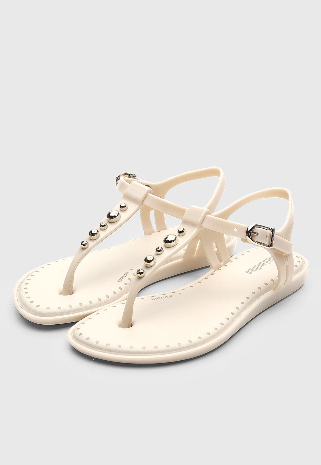 Infantil – Sandália Mini Melissa Solar Boho Off-White