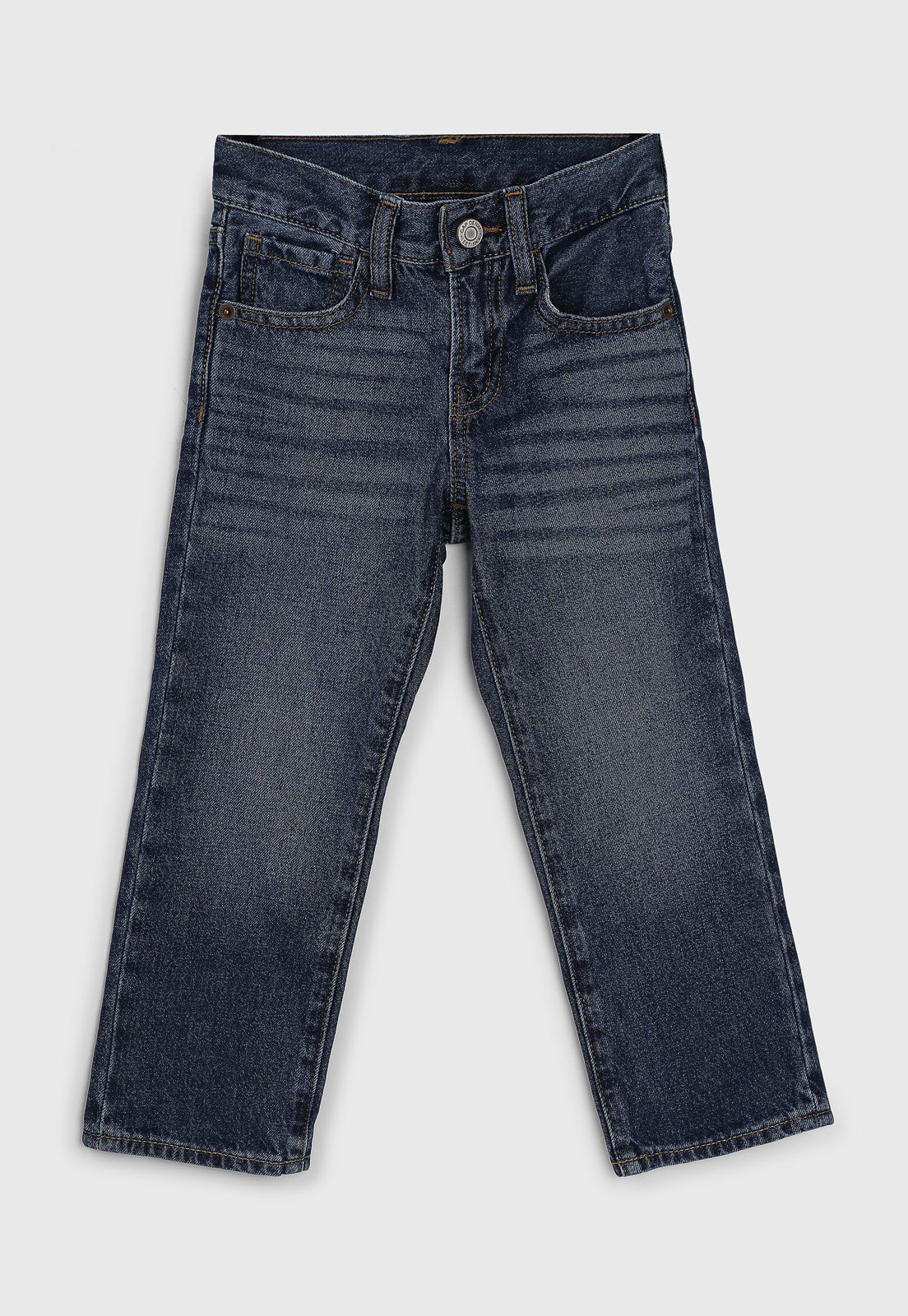 Calça GAP Jeans Reta Azul Escura