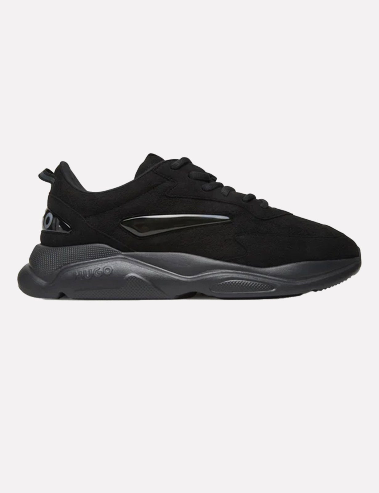 Vista 2 Tênis Hugo Boss Masculino Leon Runn Mfbb preto Hugo Boss preto