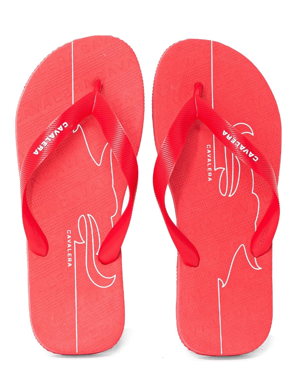 Chinelo Masculino Cavalera Águia Colors Lines Eagle Borracha Confortável Vermelho Lines Eagle