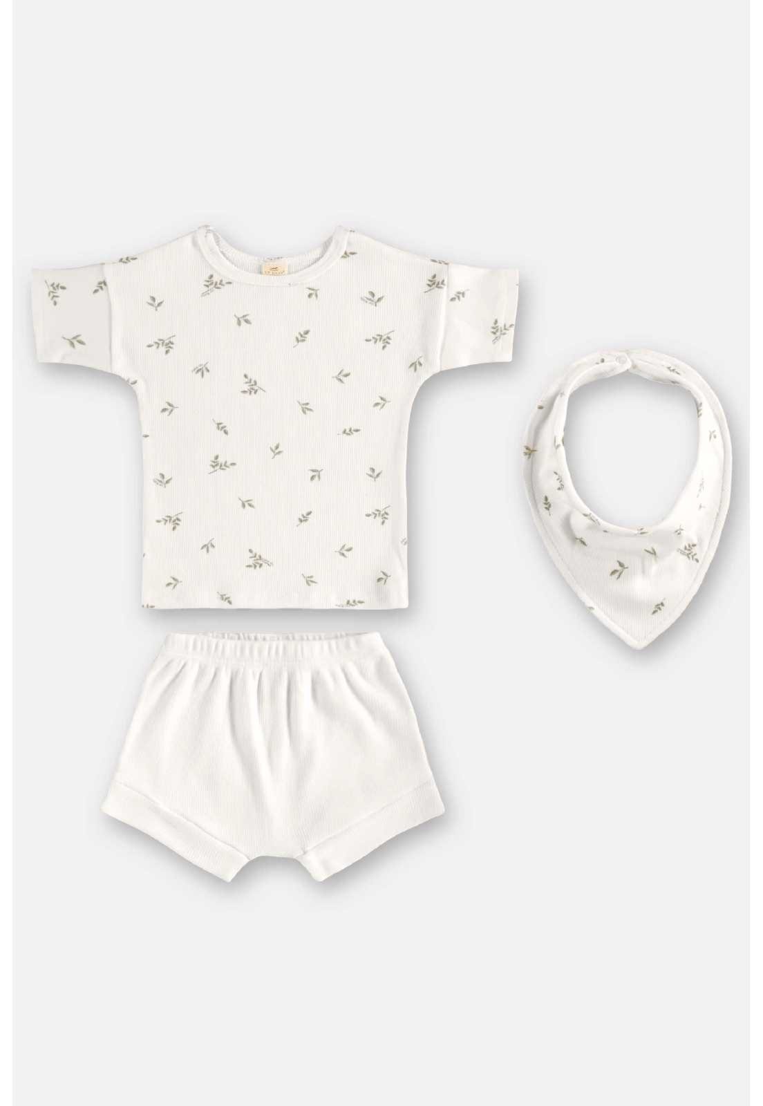 Infantil - Conjunto 3 Peças Unissex para Up Baby Branco