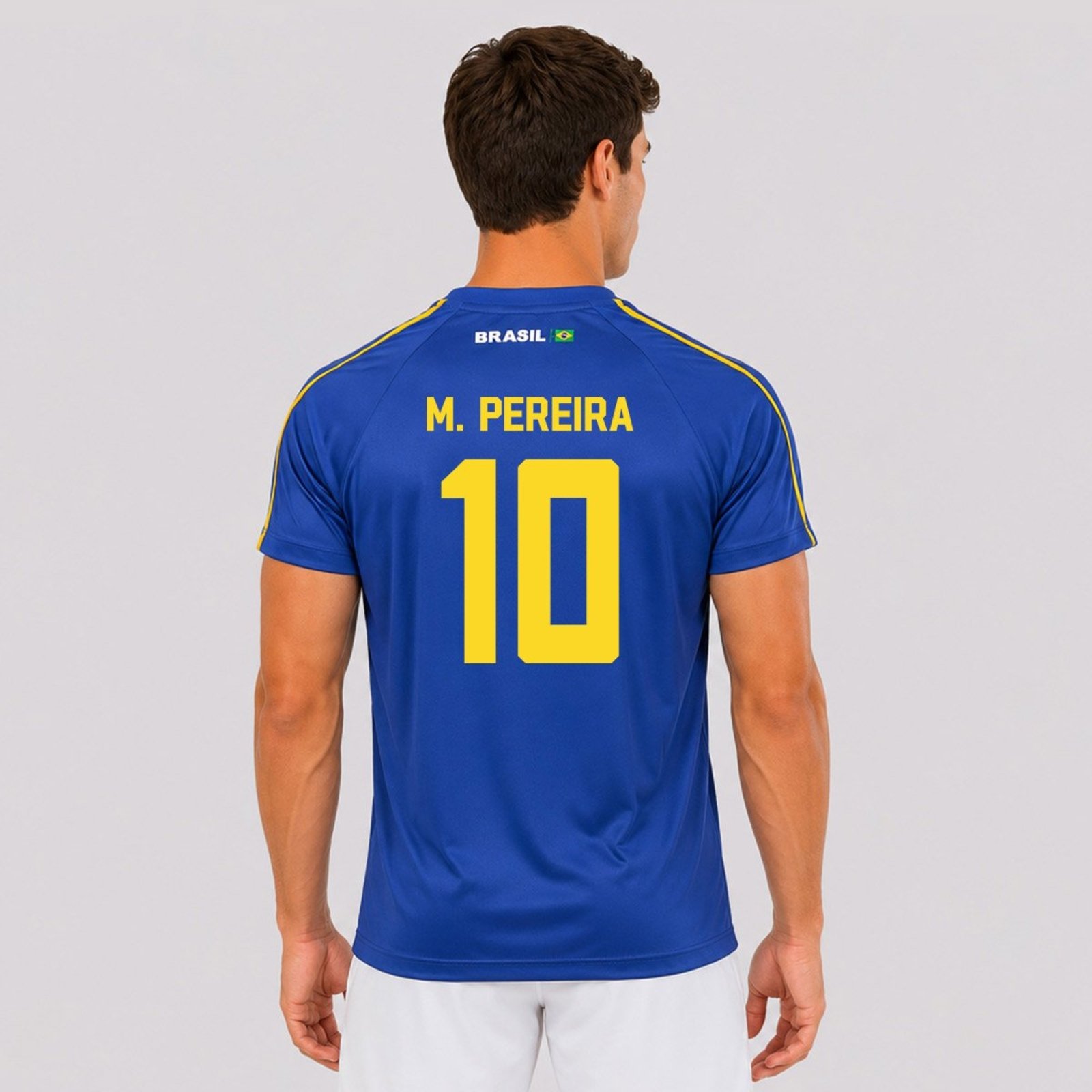 Camisa Cruzeiro Reluz Azul 10 M. PEREIRA