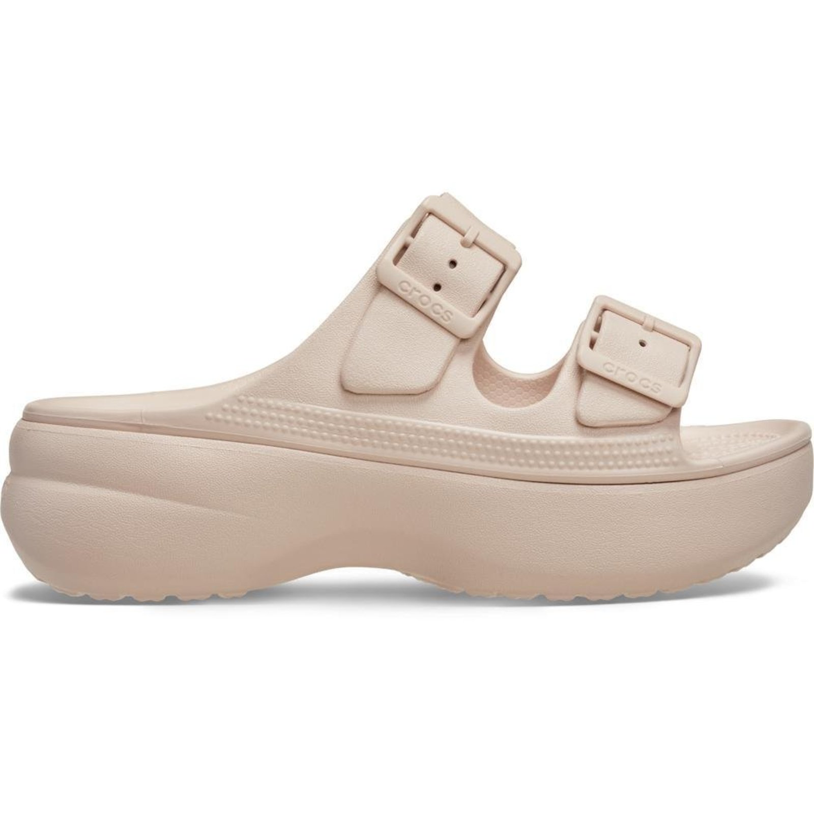 Sandália Crocs Saturday Platform Sandal W Quartz Bege