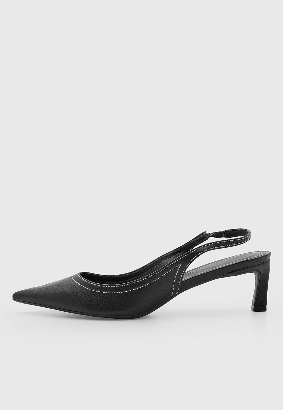 Scarpin Feminino Santa Lolla Slingback Preto