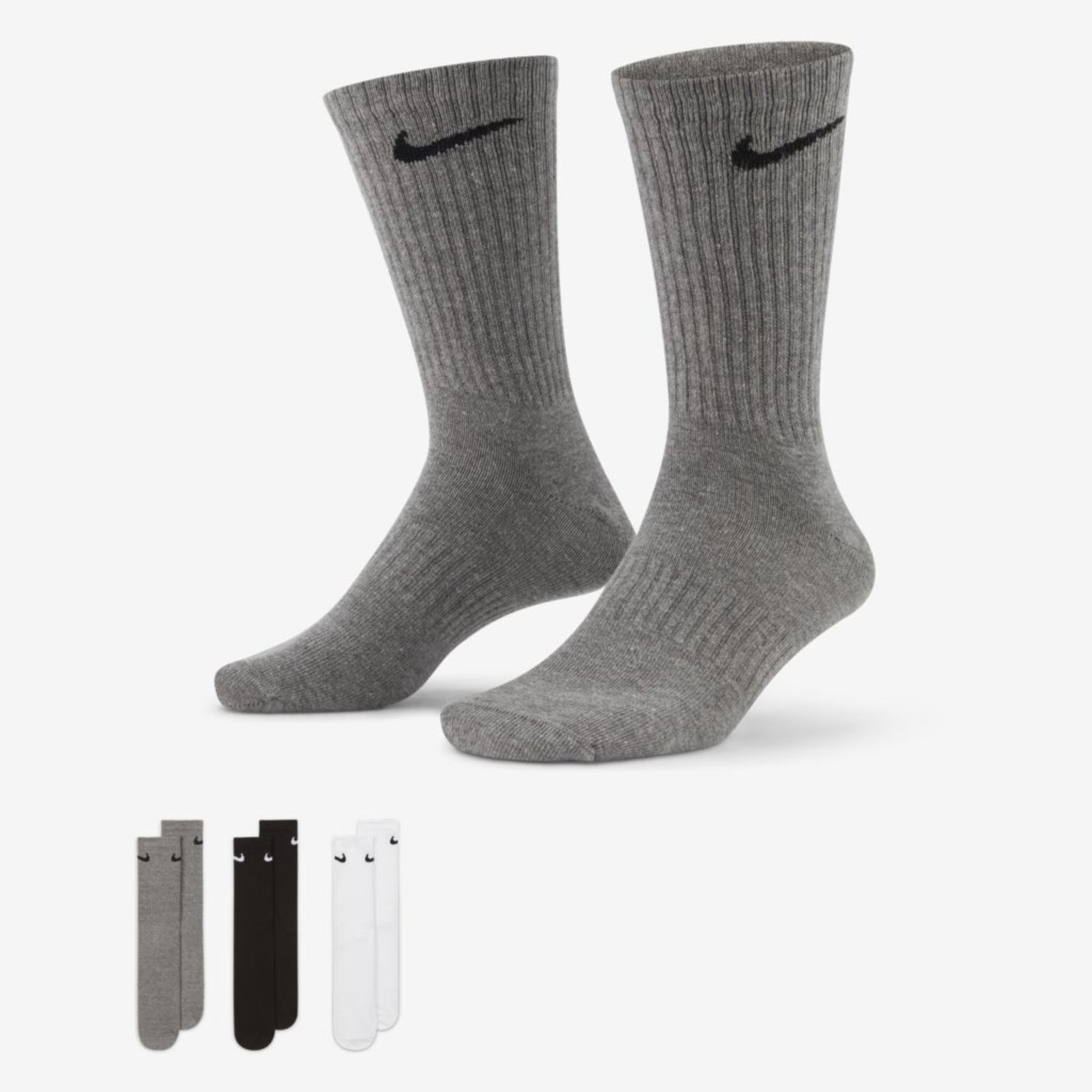 Meia Nike Everyday Lightweight 3 Pares Unissex