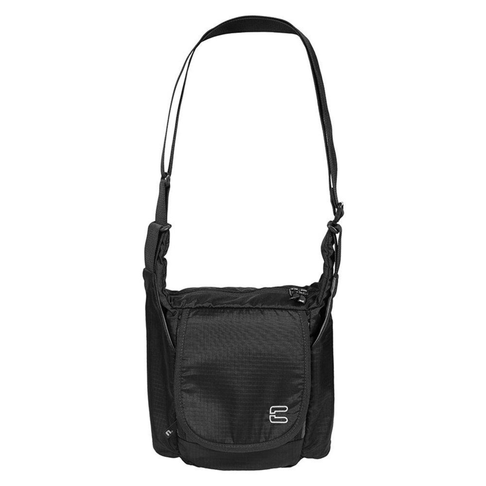 Vista 2 Bolsa Transversal Curtlo Manaia 4 Litros Preto incolor Curtlo incolor