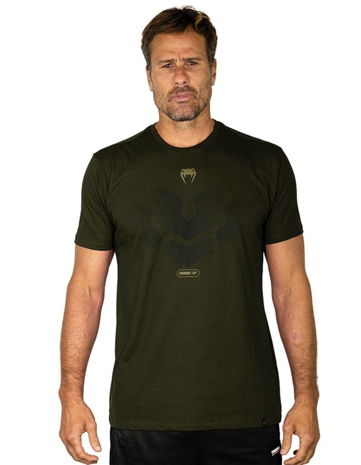 Camiseta Masculina Venum Technical Army Verde