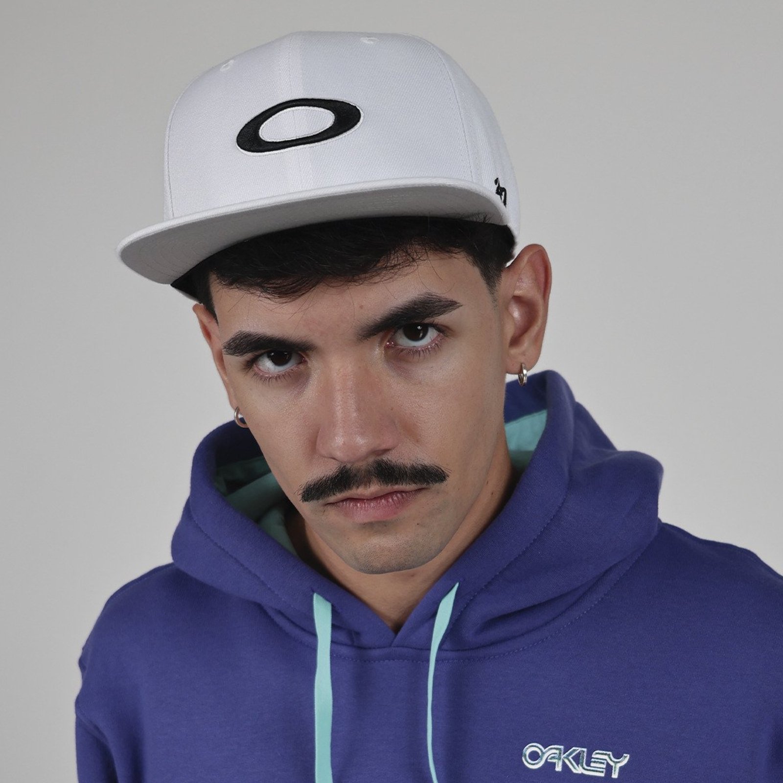 Boné Oakley B1B Ellipse Hat White - White
