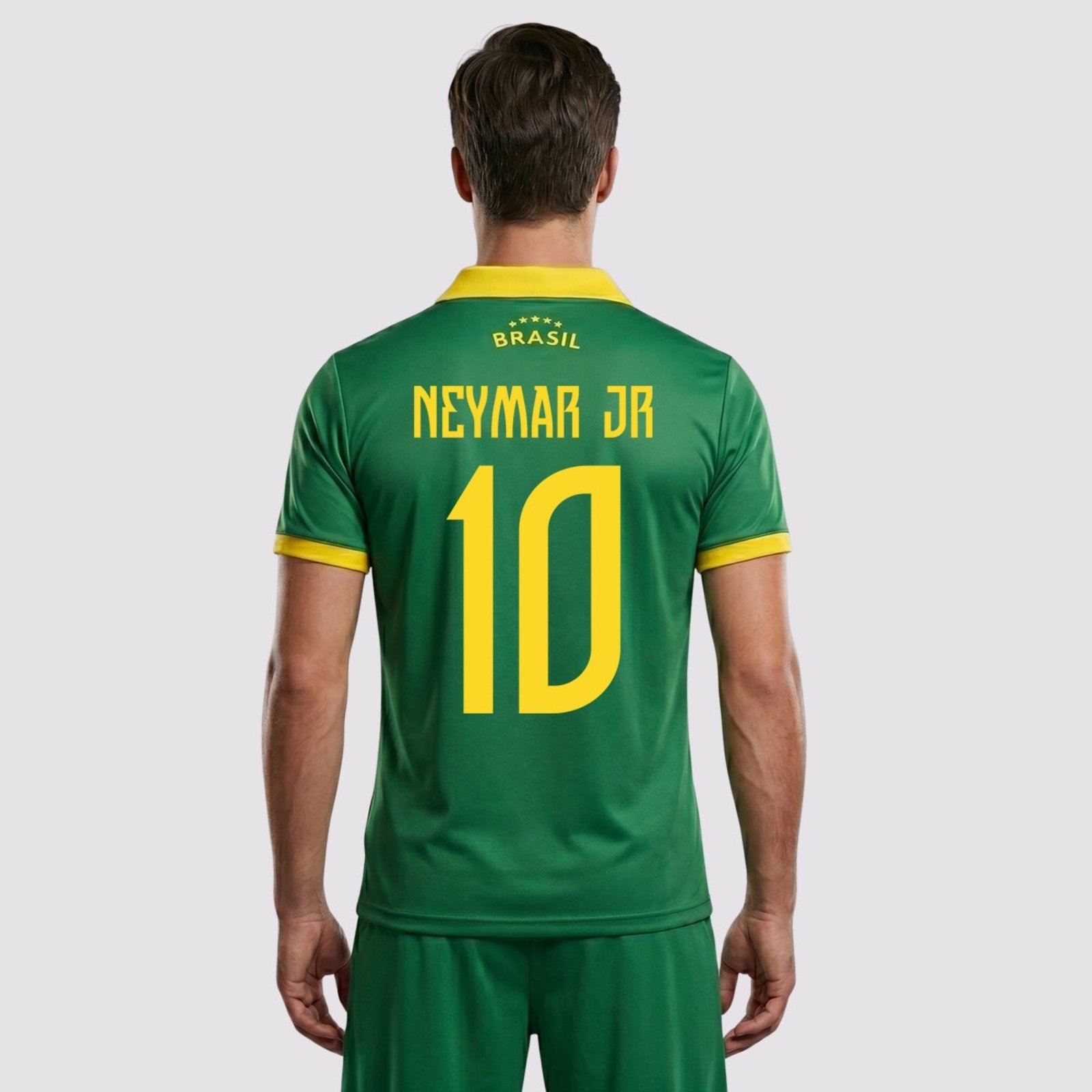 Camisa Brasil Seleção Verde 10 Neymar Jr