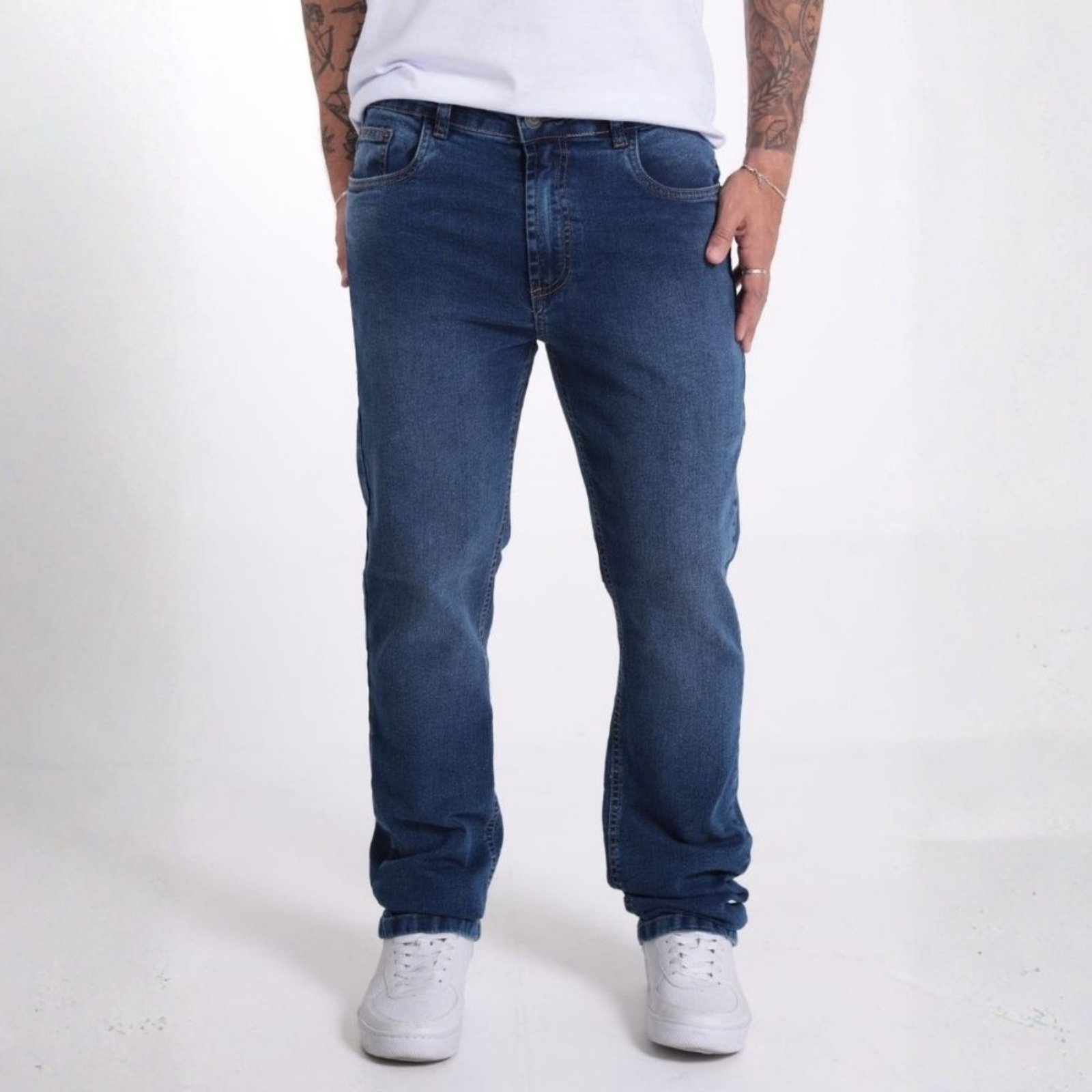 Calça Jeans Regular Masculino Revanche Singapura