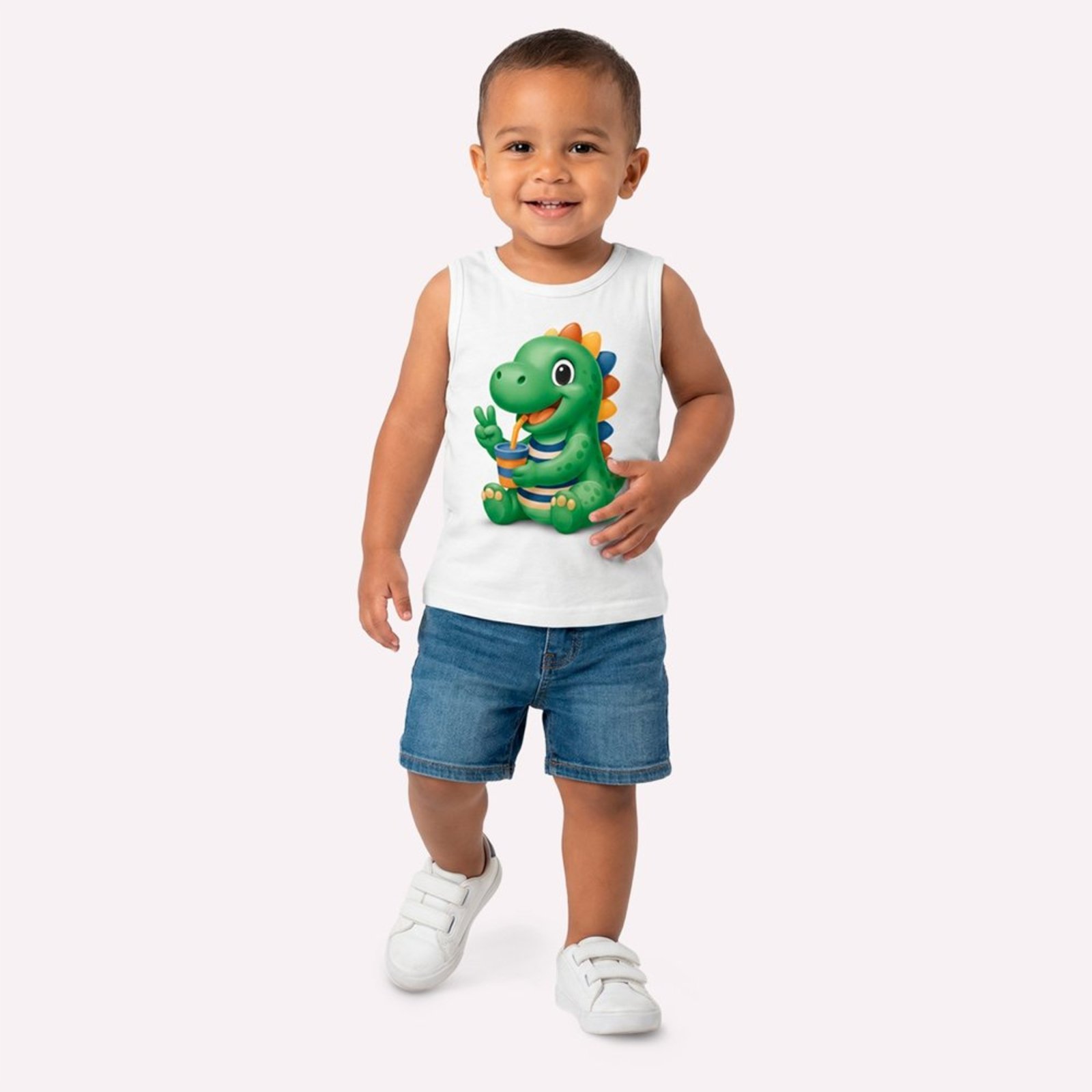 Infantil - Regata Menino Dinossauro Kyly