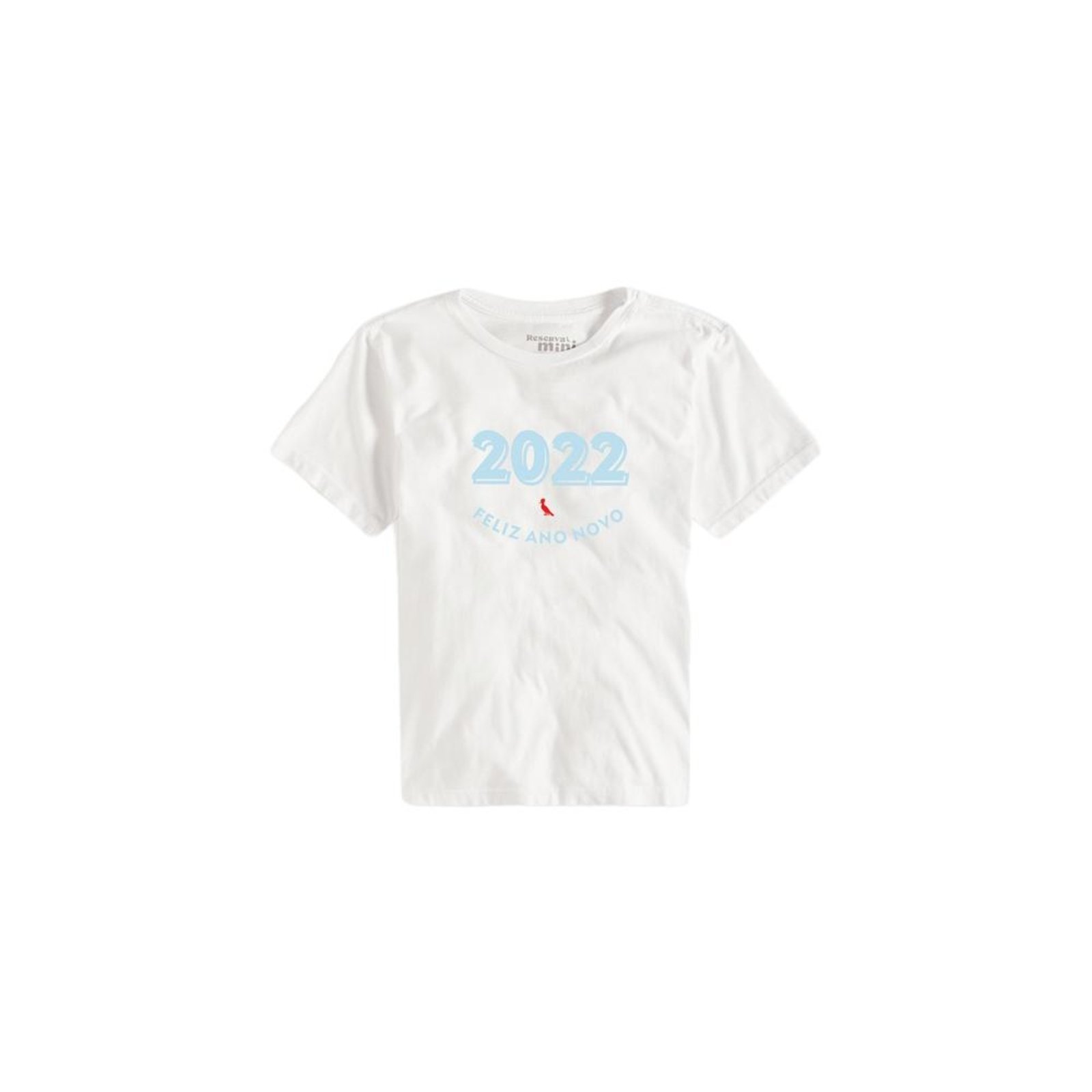 Infantil - Camiseta Feliz Ano Novo Reserva Mini Branco