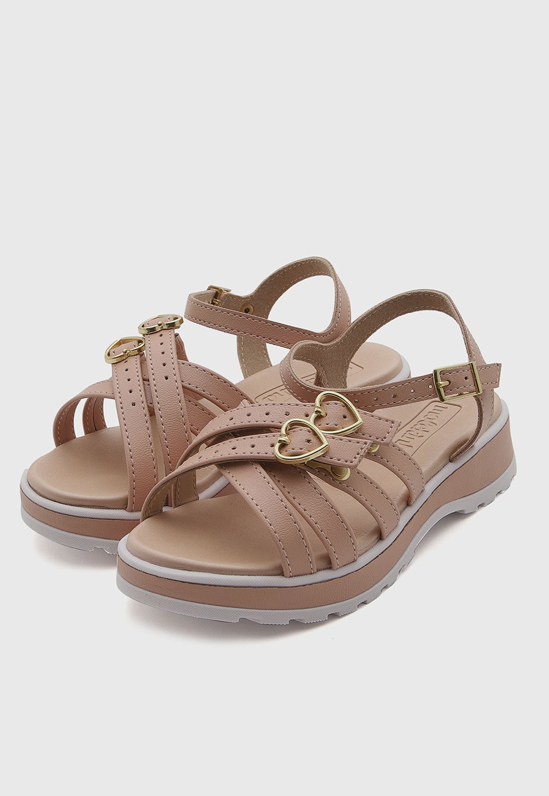 Infantil - Sandália Molekinha Tiras Rosa