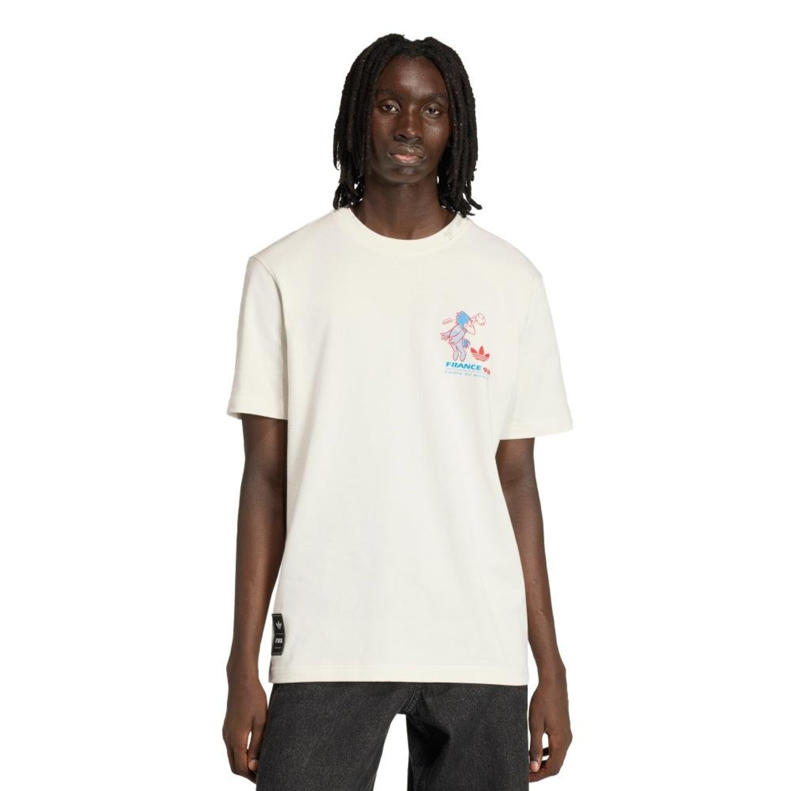 Camiseta Footix Mascot Copa do Mundo 2026 adidas Performance Branco