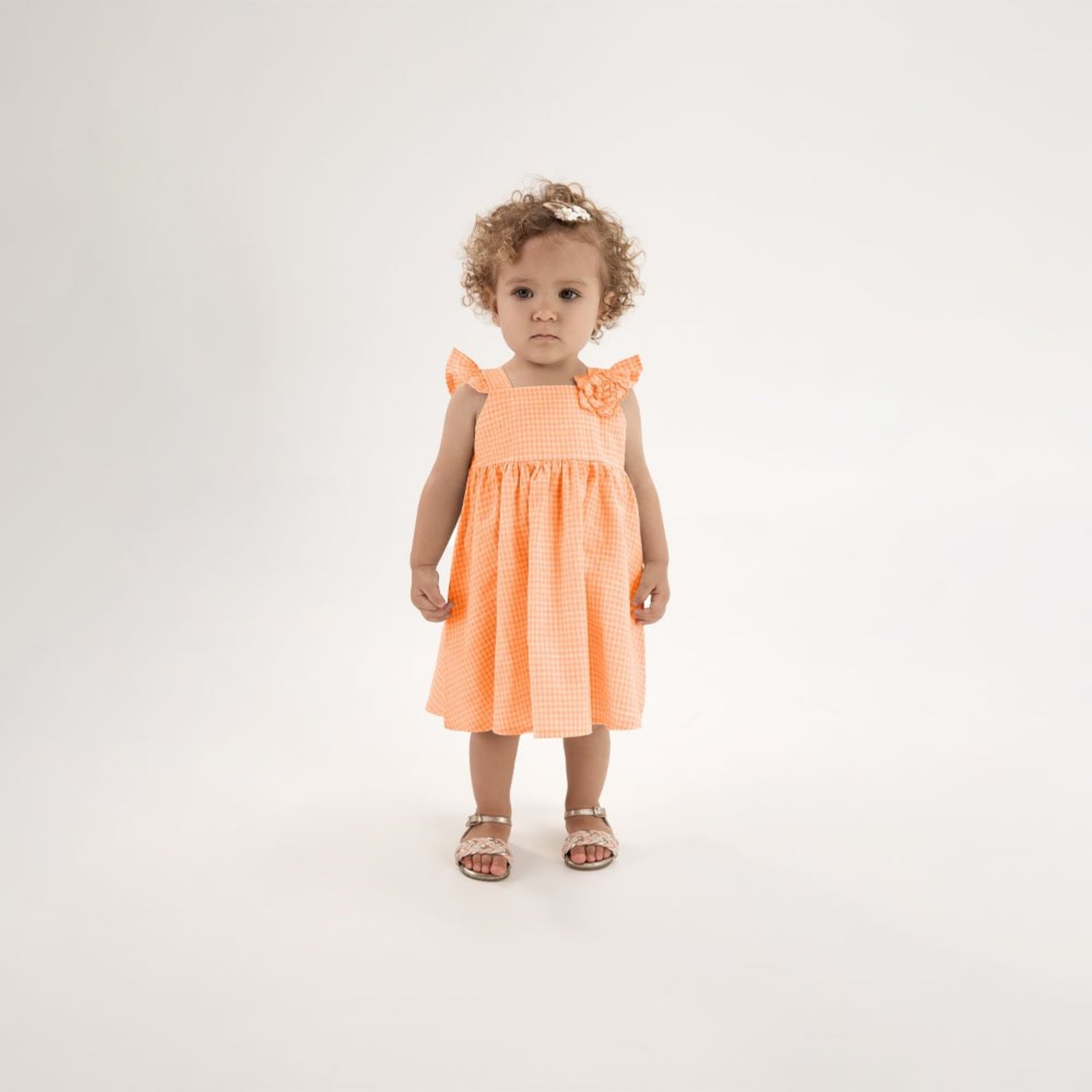 Infantil - Vestido Rosa Pulla Bulla Menina - 53614-1389