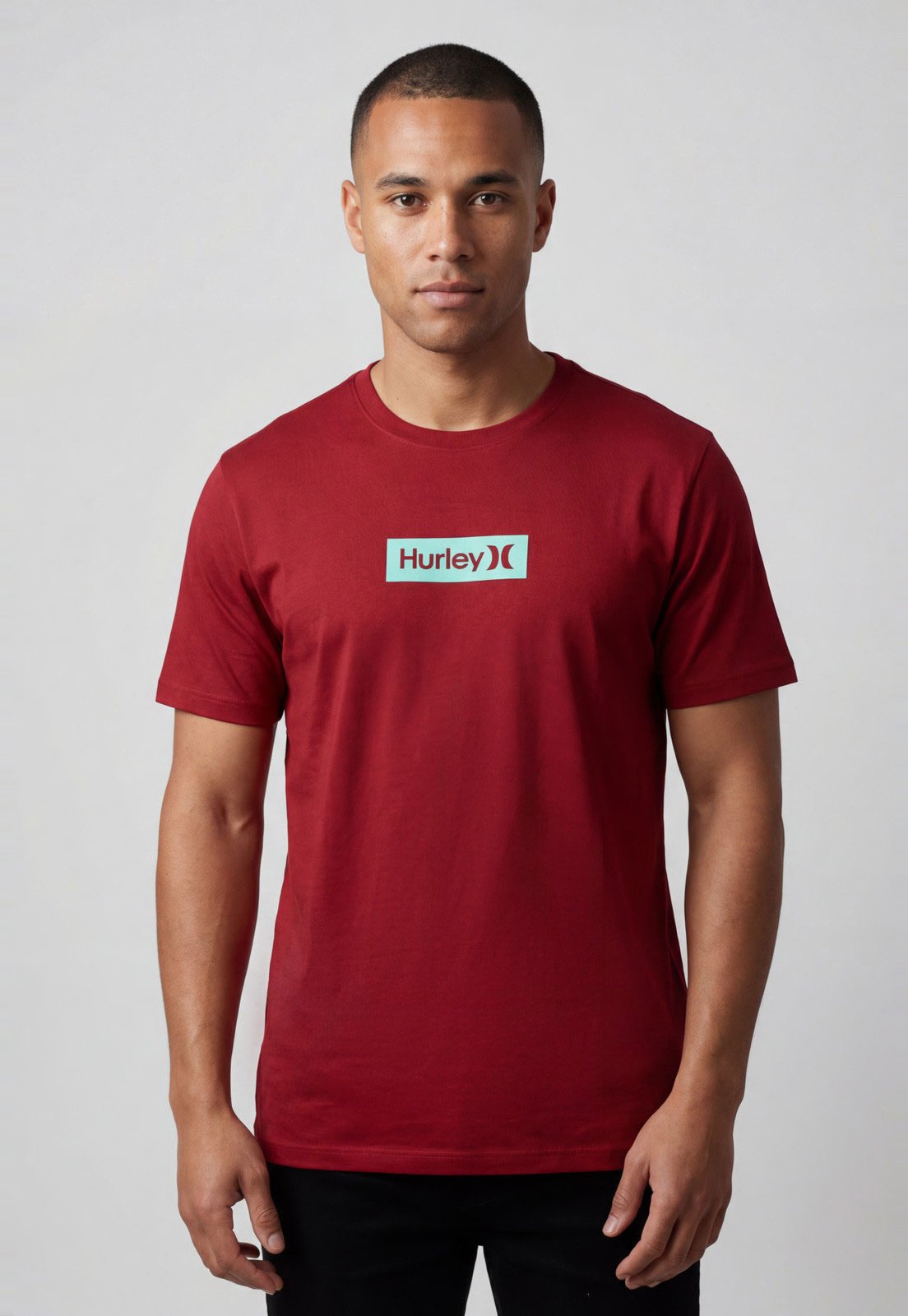 Camiseta Masculina Hurley Silk Calibox PE Vermelha