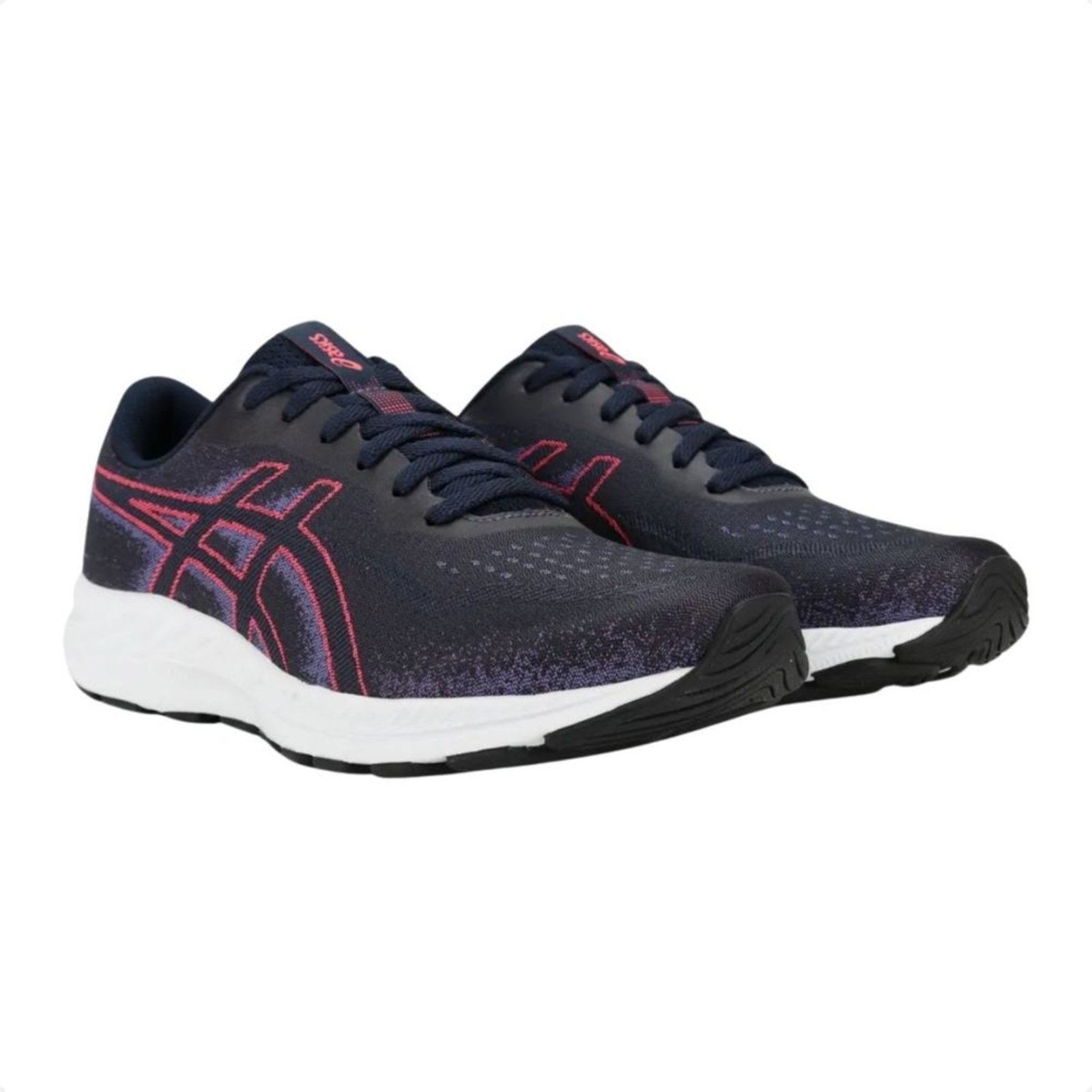 Vista 3 Tênis Running Feminino Asics Ugoki azul azul
