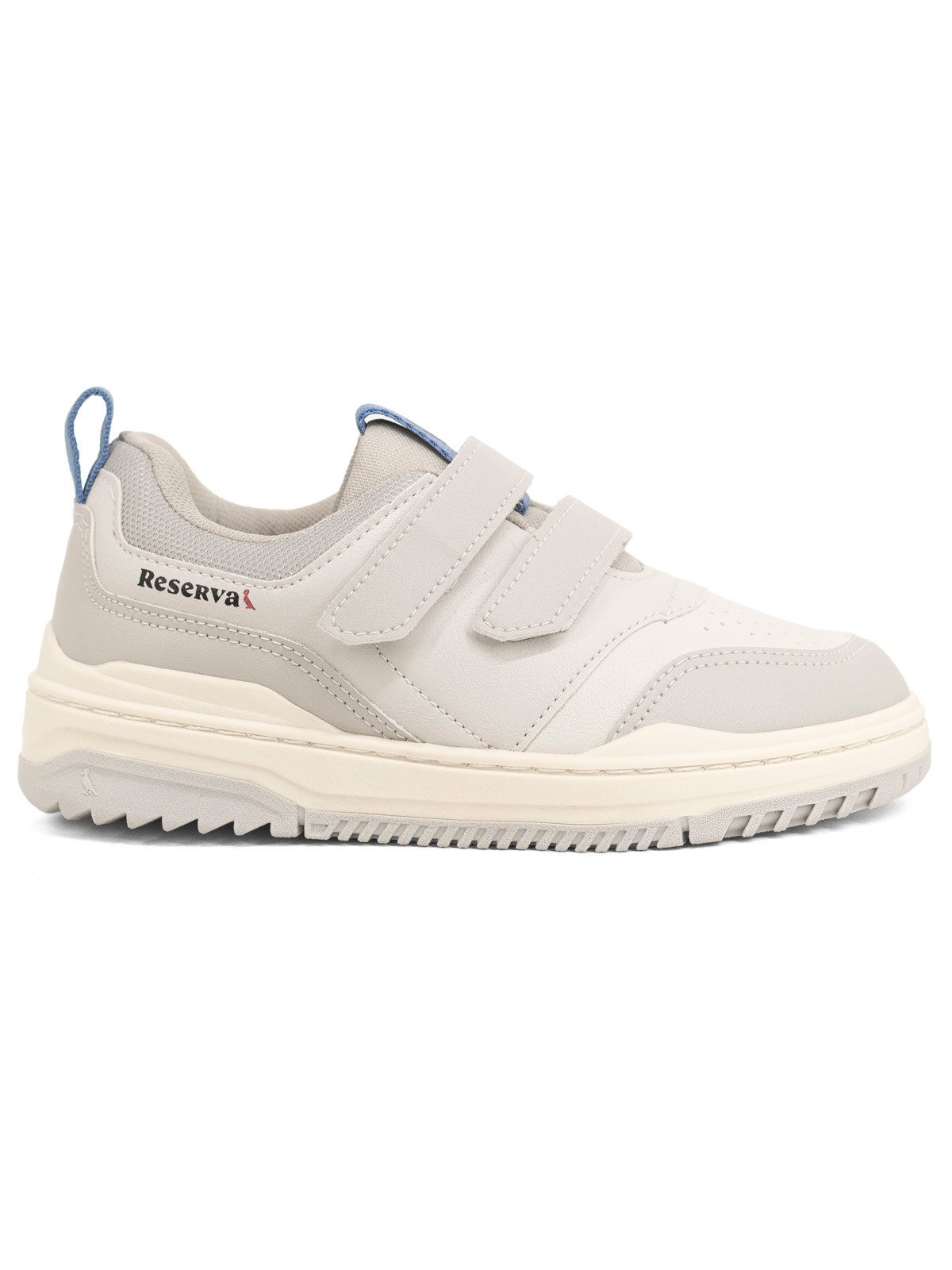Tênis Reserva Mini Go Rmi New Confortável Resistente Calce Fácil Niquel Off White