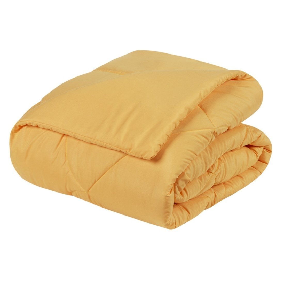 Edredom Queen Casa Modelo Amarelo Unique Dupla Face Micropercal 200 Fios 1 Peça