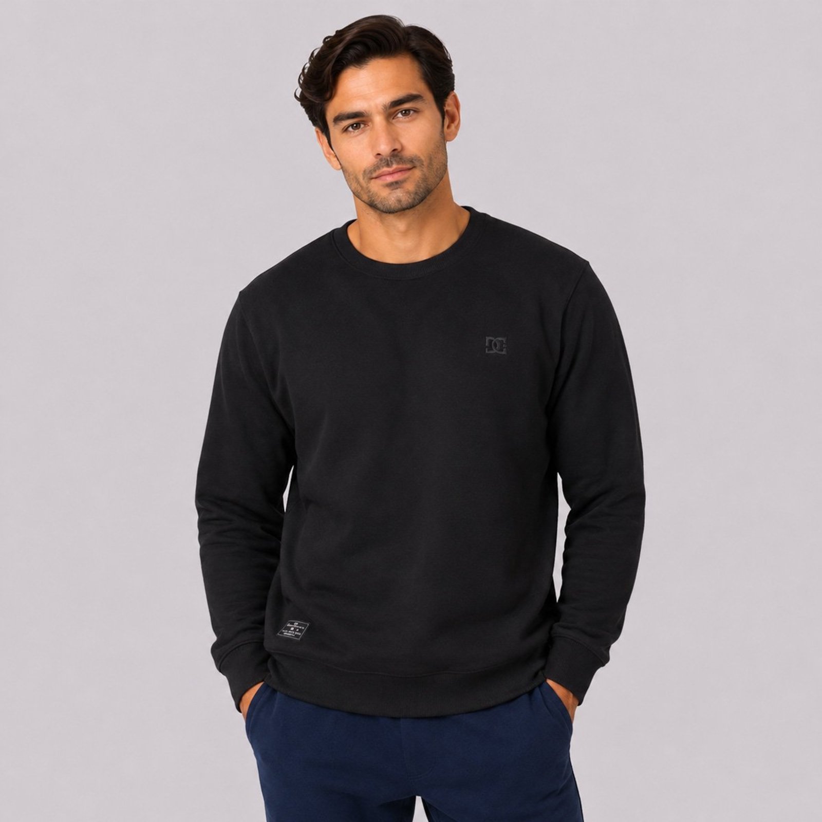 Moletom DC Embroidery Care Action Preto