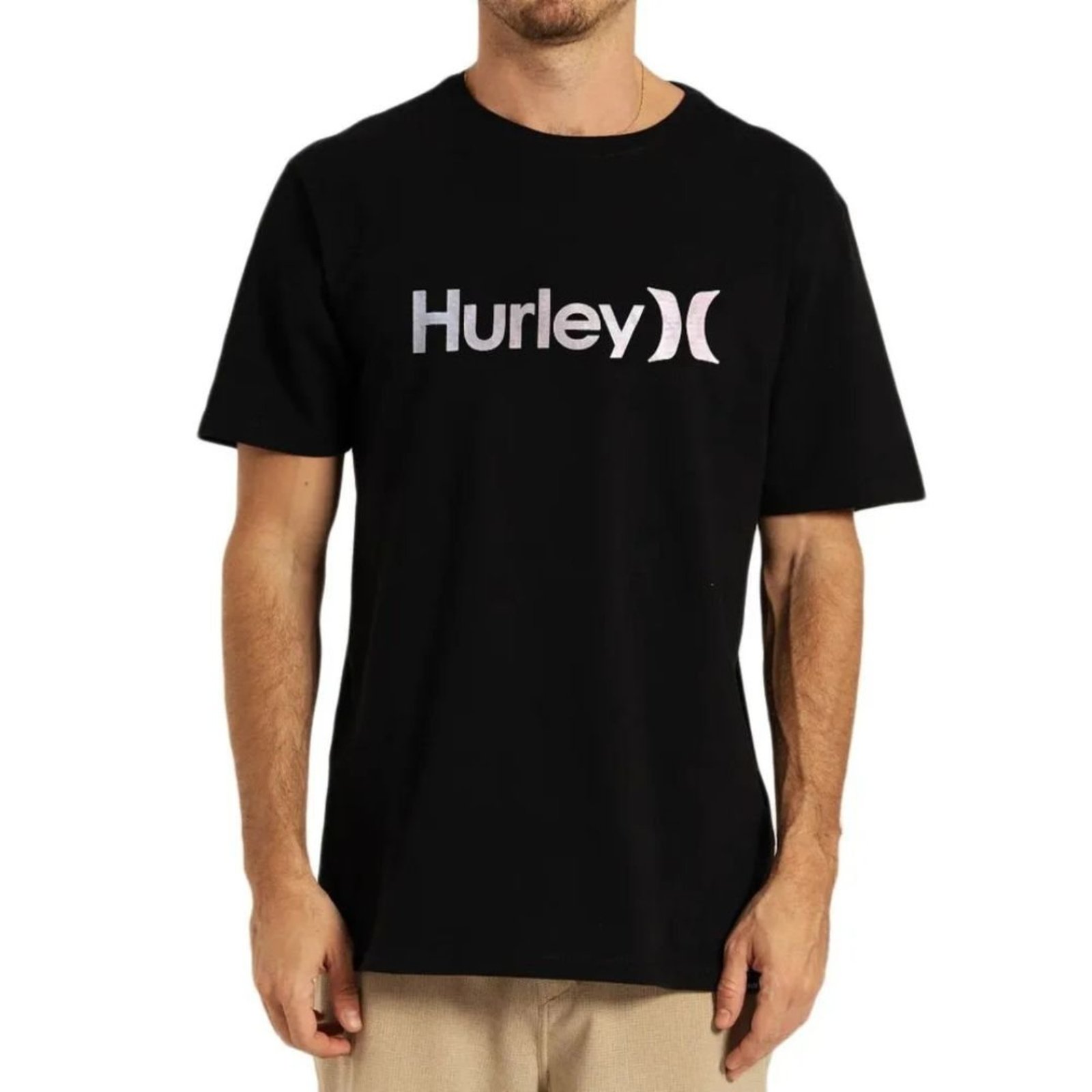 Camiseta Hurley O&O Solid - PRETO