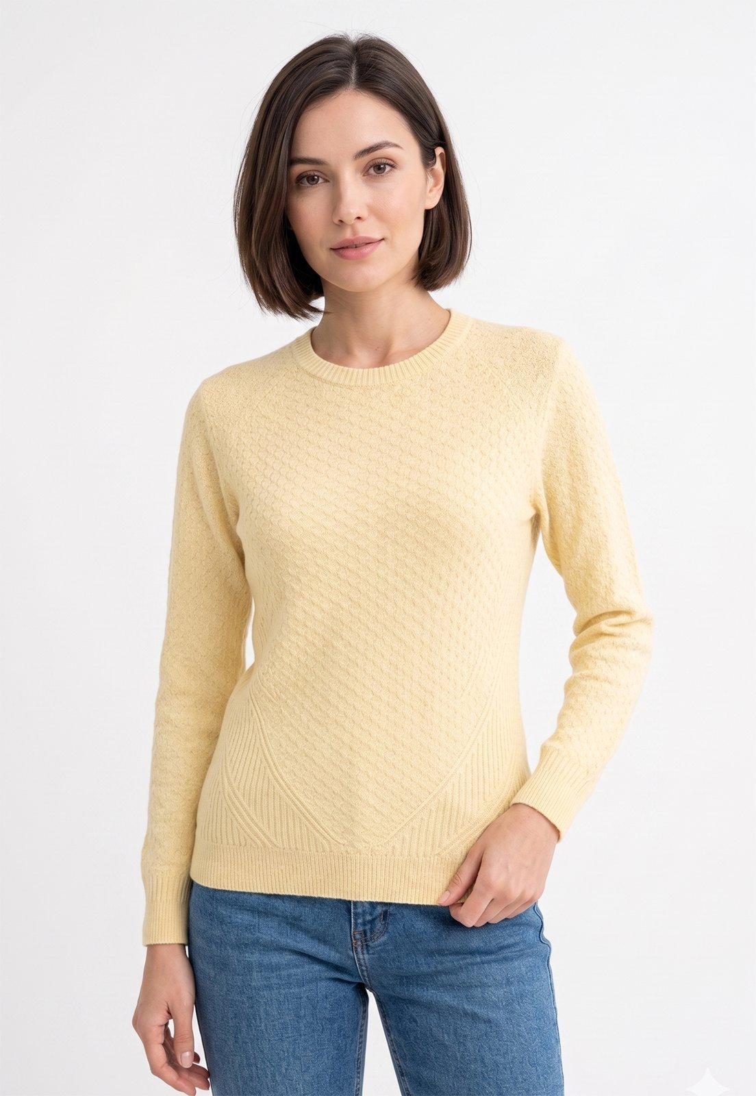 TRICOT GOLA REDONDA TEXTURIZADO ZOOMP