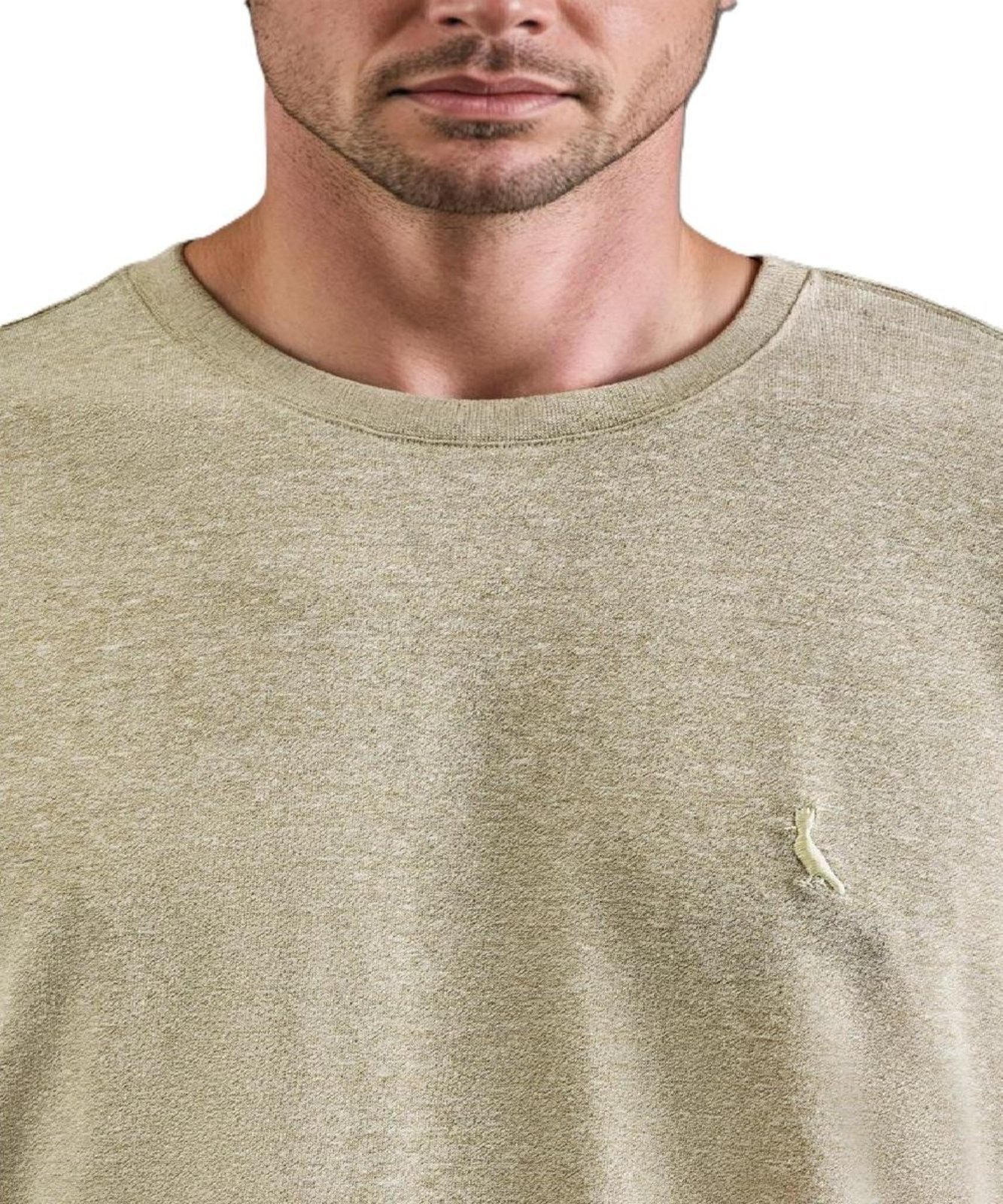 Vista 3 Camiseta Slim Malha Pessego Reserva verde Reserva verde
