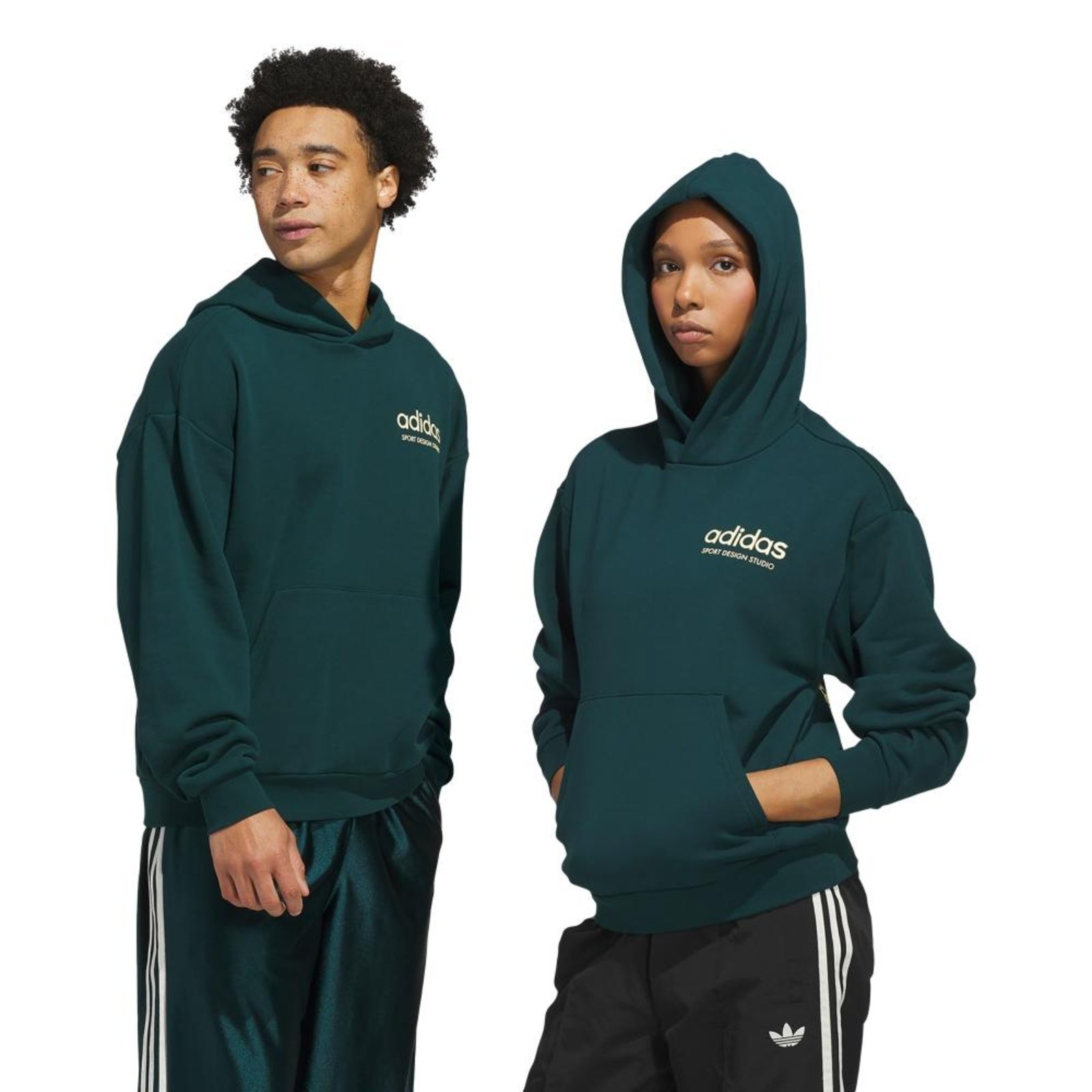 Blusa de moletom com capuz Only The Best For The Athlete adidas Originals Verde