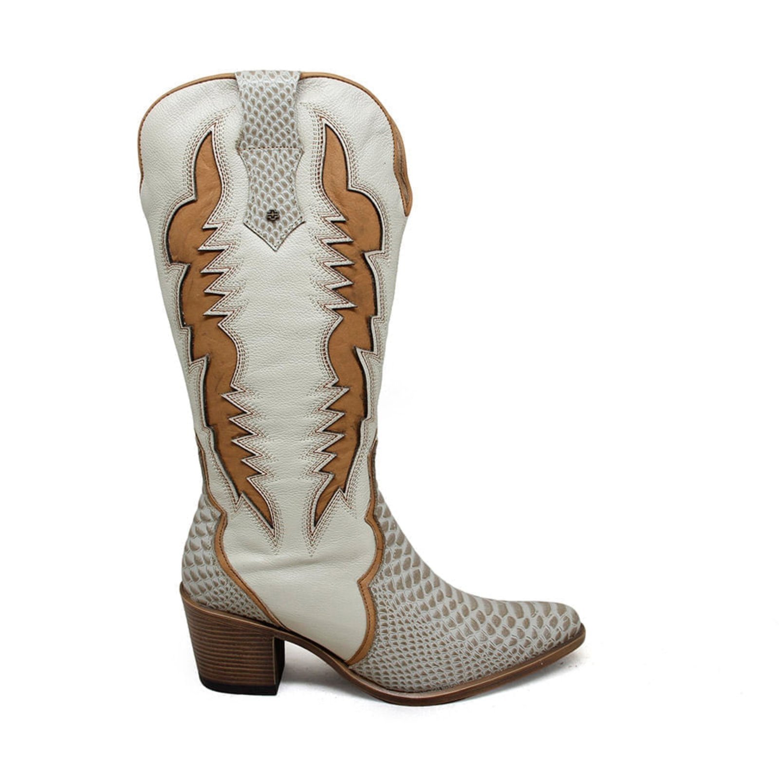Bota Nashville Couro Anac Off W. Caramelo Cristal – NAS001