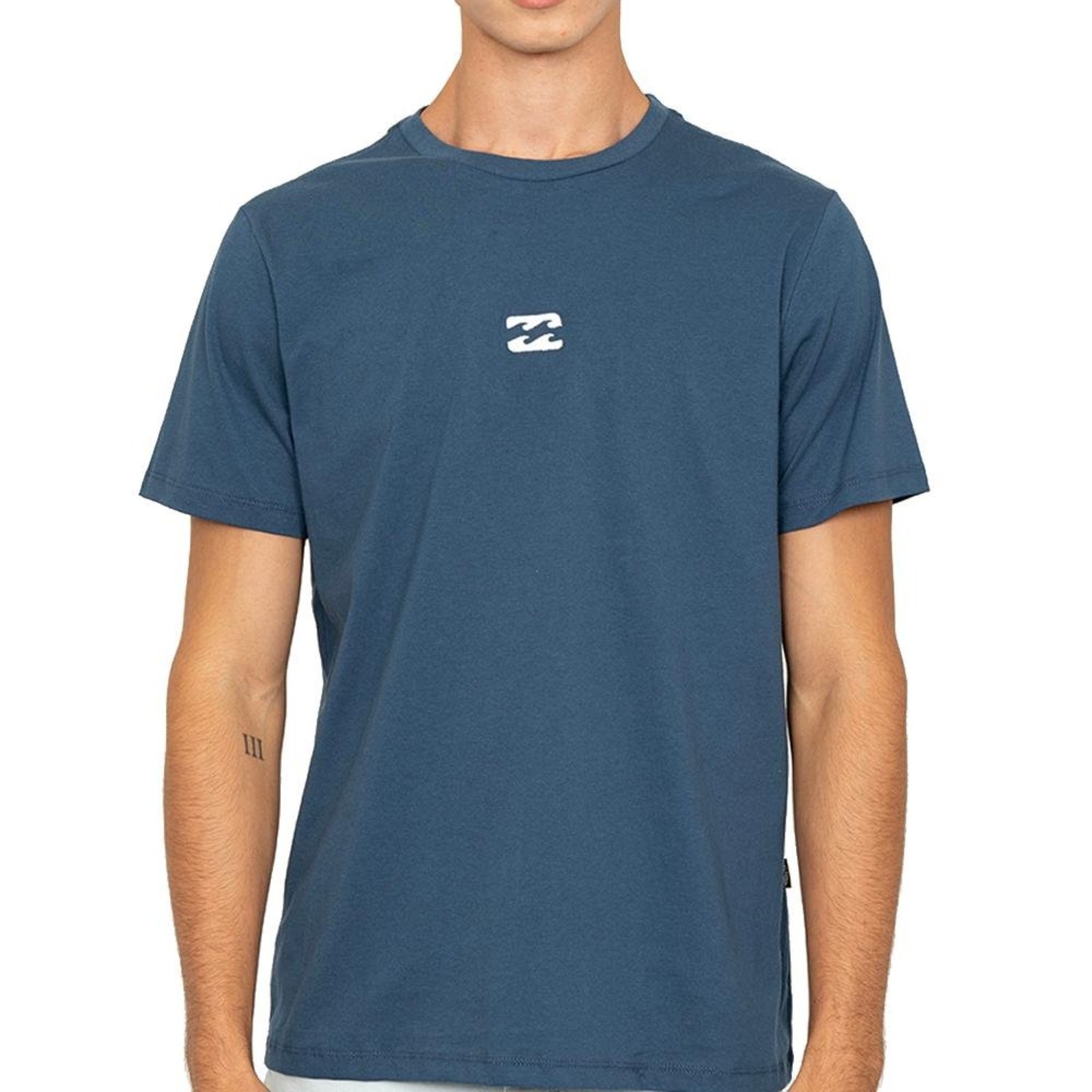 Camiseta Billabong Bracket Wave II SM27 Masculina Azul