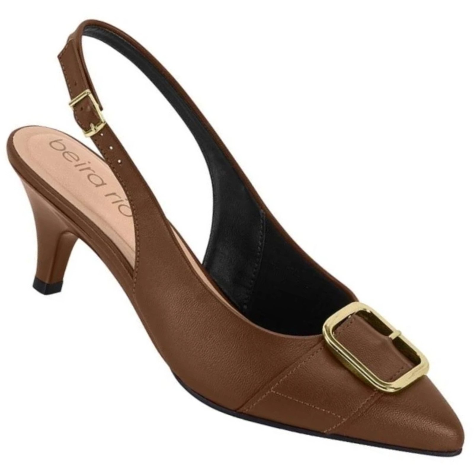 Vista 2 Sapato Beira Rio 4076.1319 Feminino BR SPORTS marrom BR SPORTS marrom