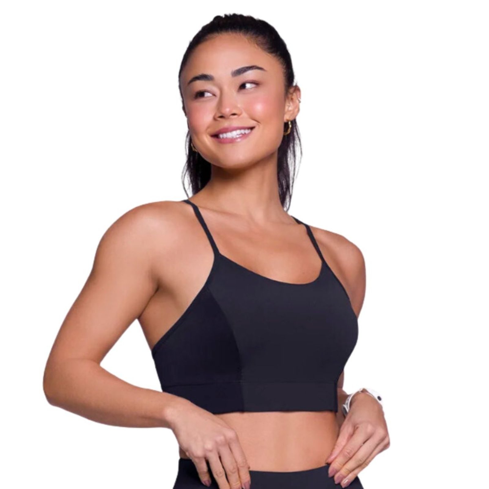 Top Fitness Com Recorte Cirre Bojo Removível Selene