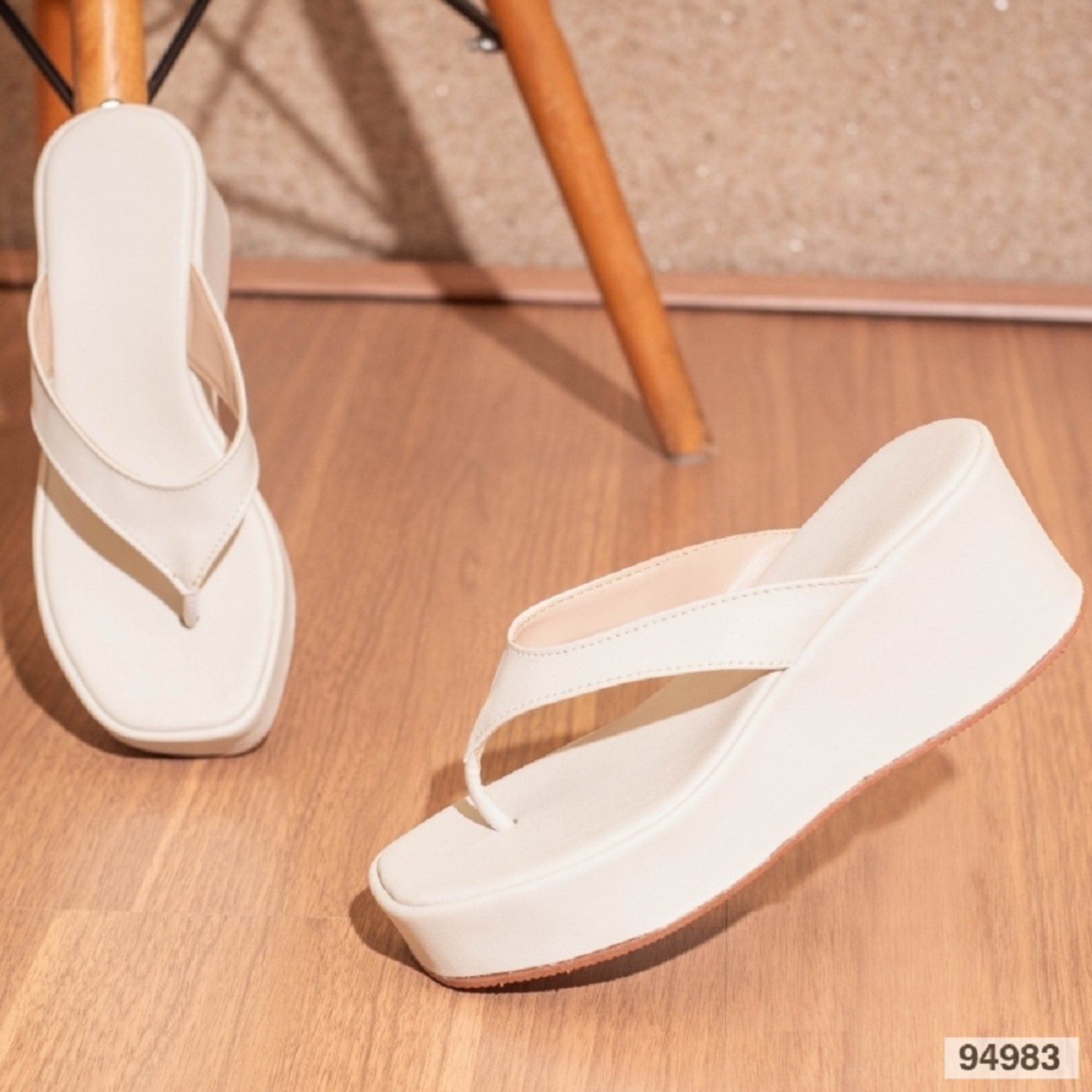 Tamanco 2160 V Asa Delta Rofely Off White