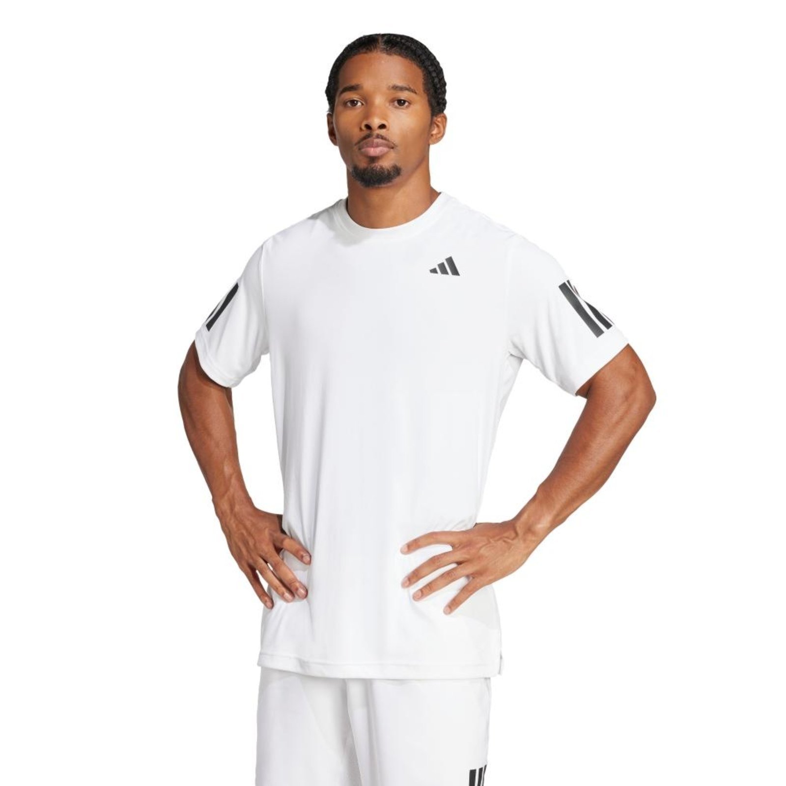 Camiseta Club Tennis Climacool Três Listras adidas Performance Branco