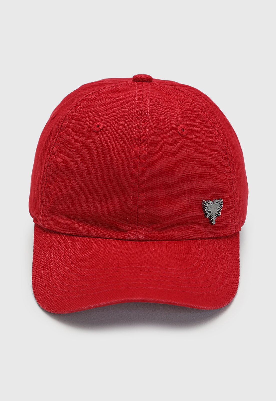 Boné Masculino Cavalera Aba Curva Vermelho