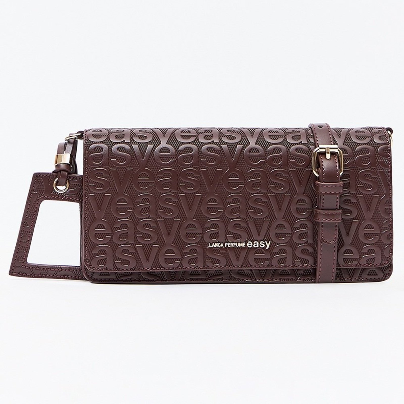Bolsa Crossbody Easy Lança Perfume Refl Pr27 Marrom Feminino