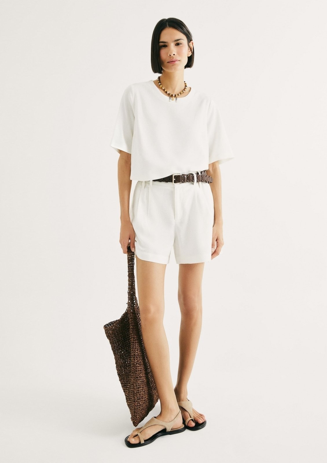 Shorts Feminino De Alfaiataria Hering