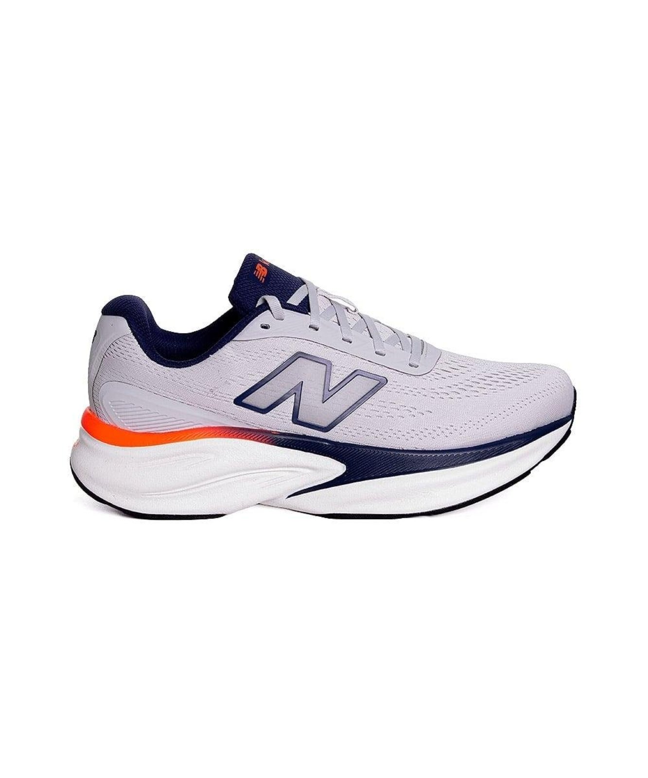 Tênis New Balance Fresh Foam Kaiha Cinza/Marinho Incolor